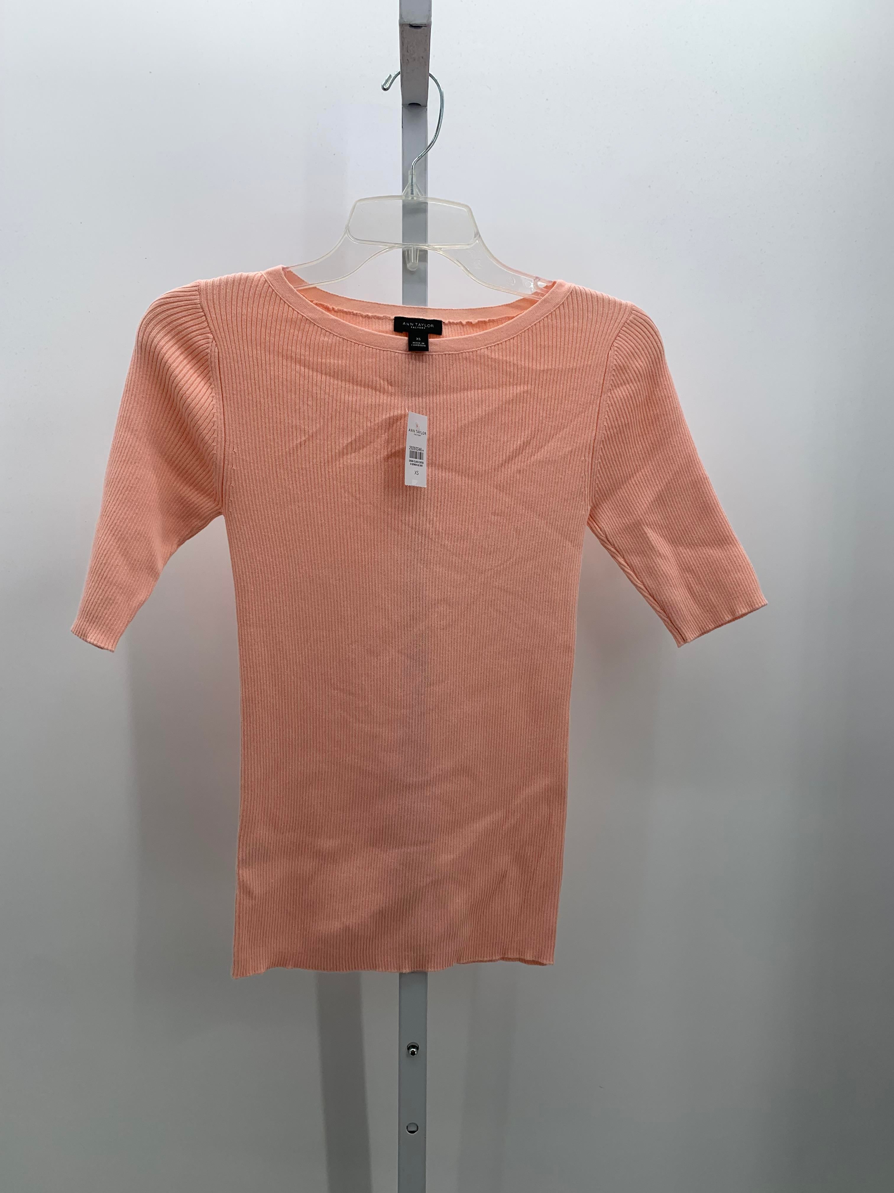 Ann Taylor Size X Small Misses Short Slv Sweater
