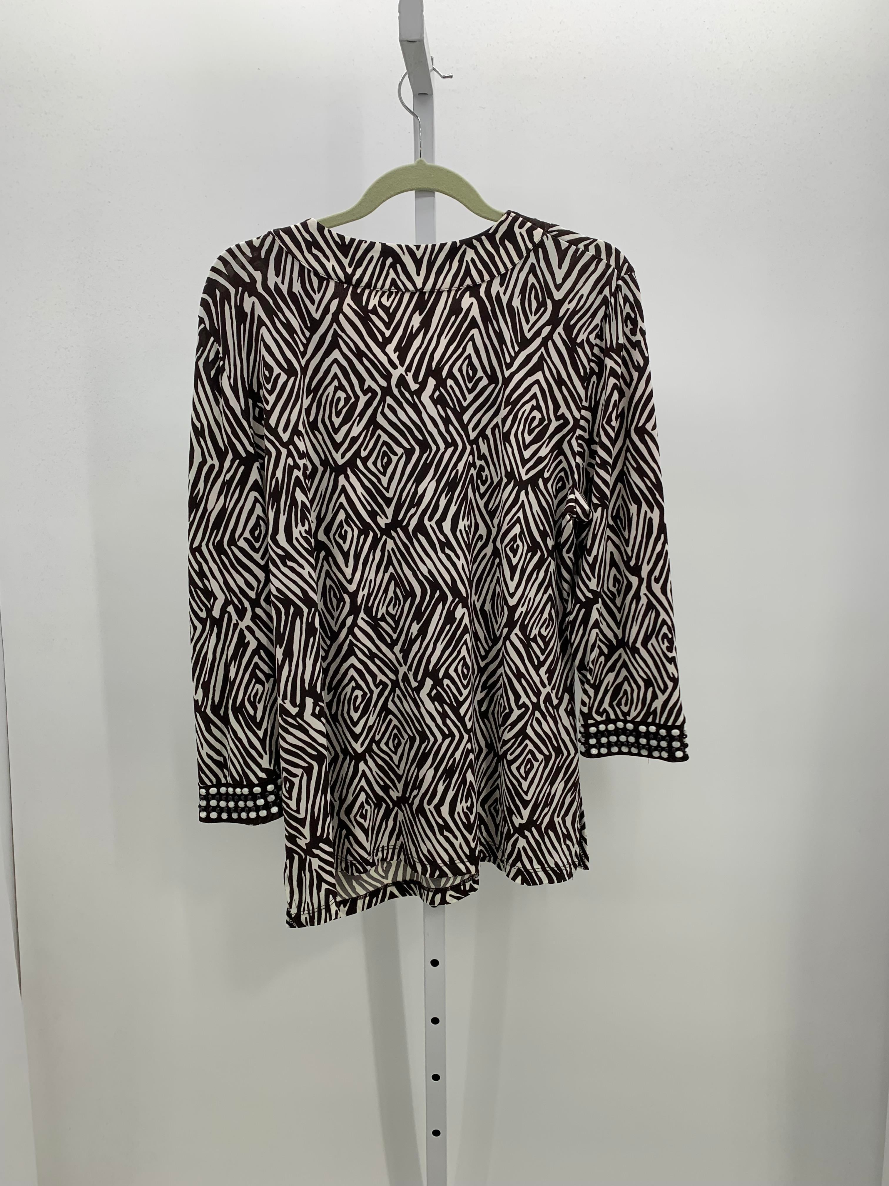 JM Collection Size Large Misses Long Sleeve Shirt