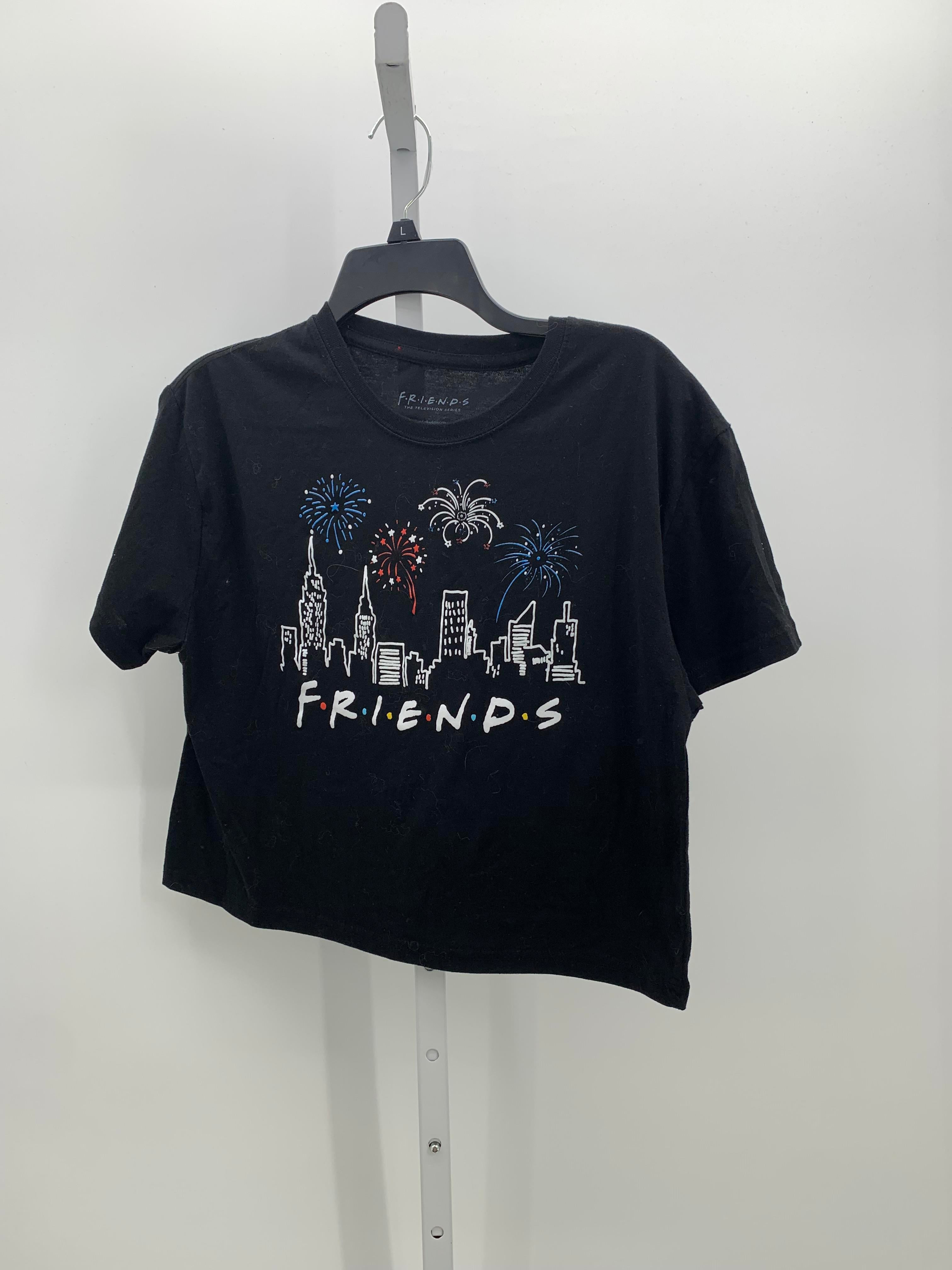 Size Large Juniors Short Sleeve Shirt