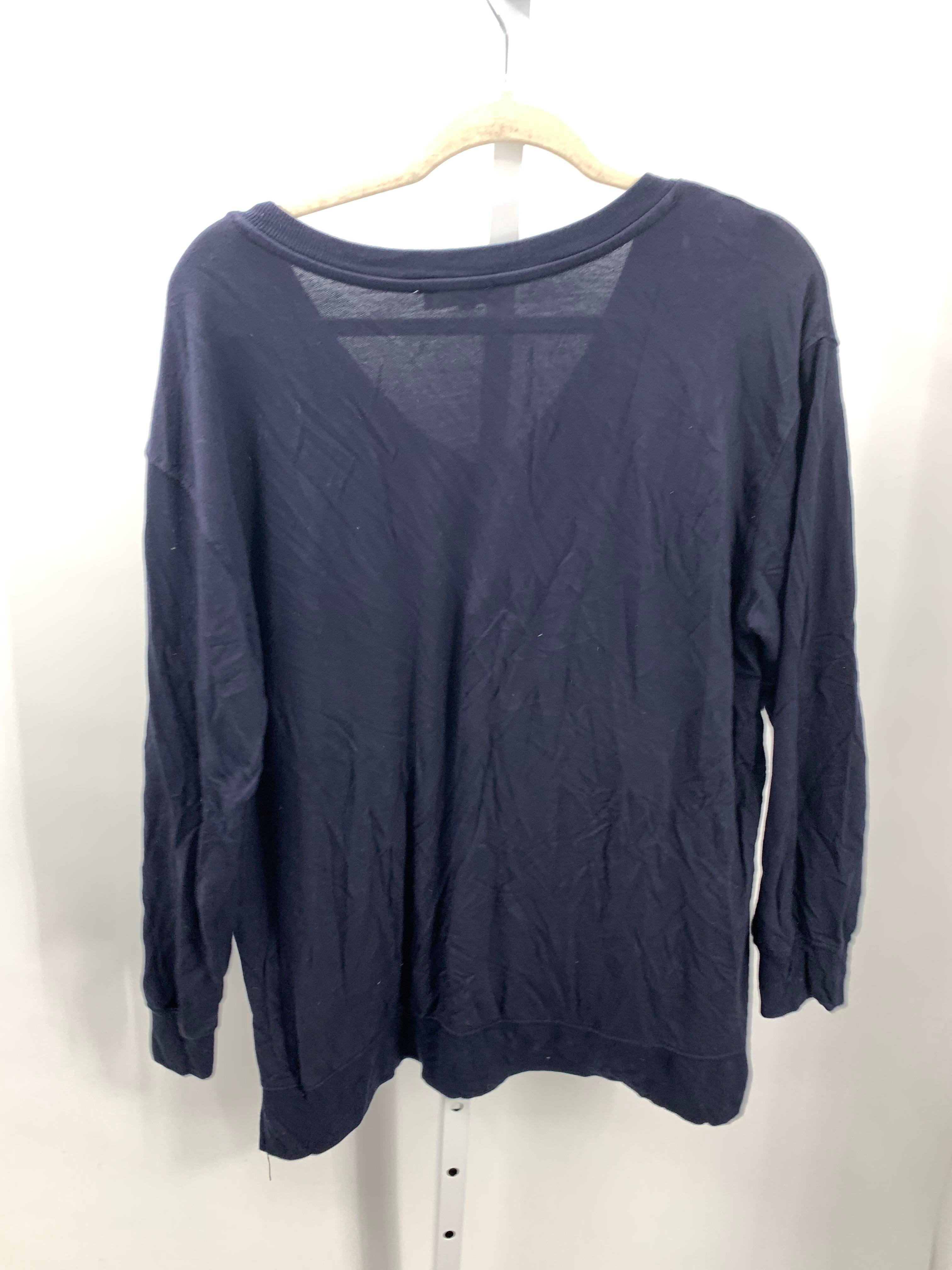 Workshop Size 1X Womens Long Sleeve Shirt