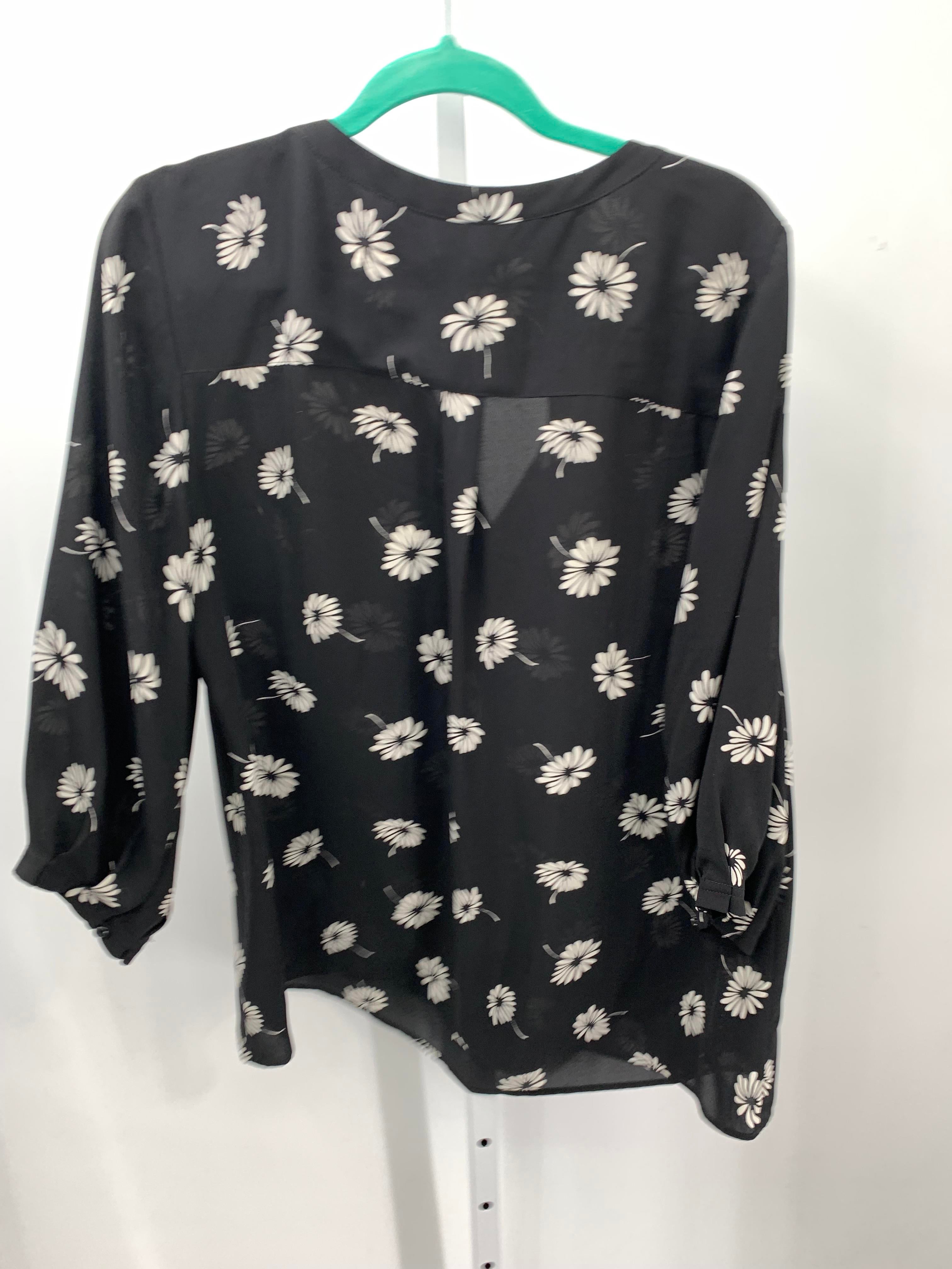 Talbots Size 1X Womens 3/4 Sleeve Shirt
