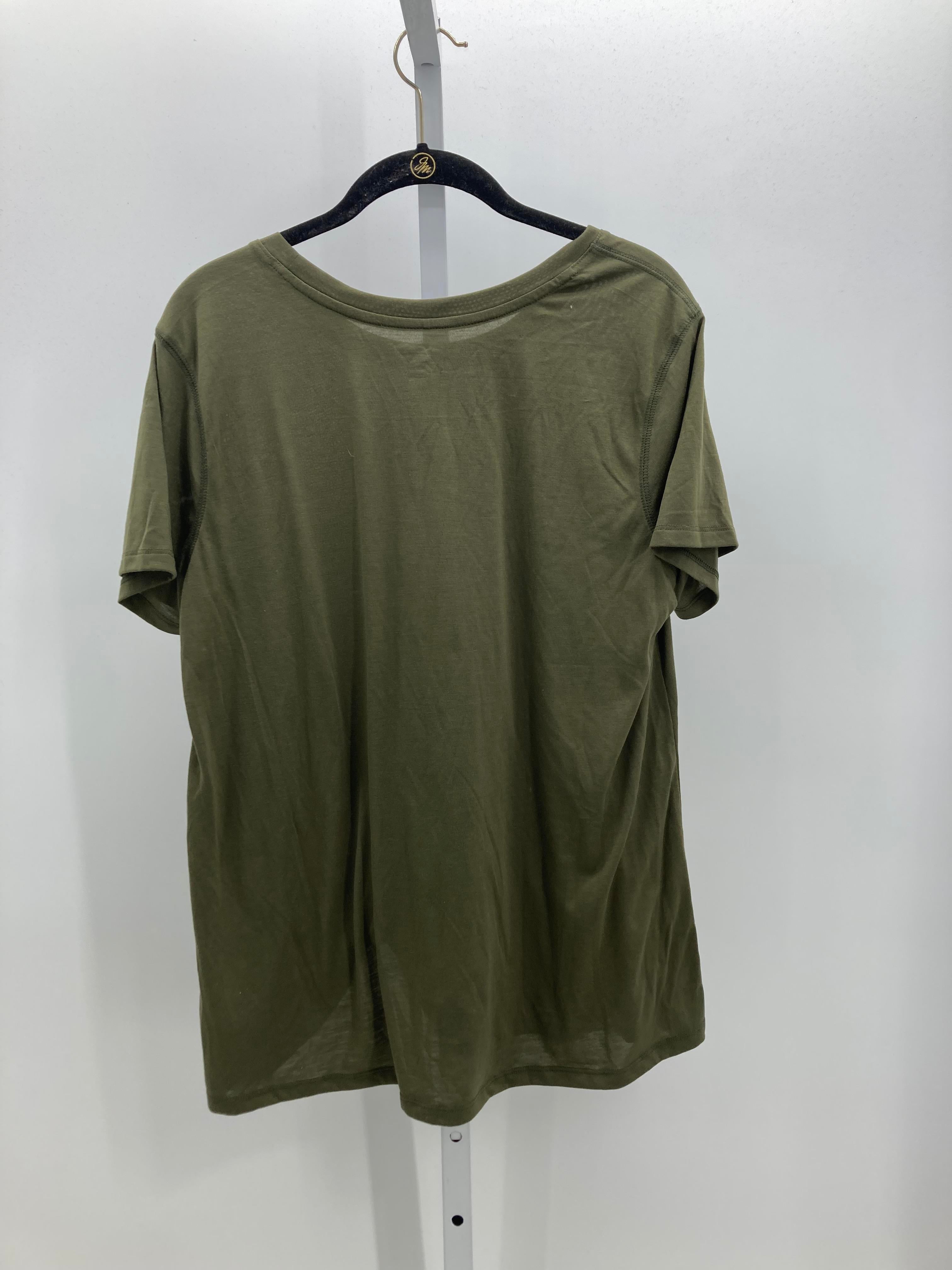 Old Navy Size Large Misses Short Sleeve Shirt