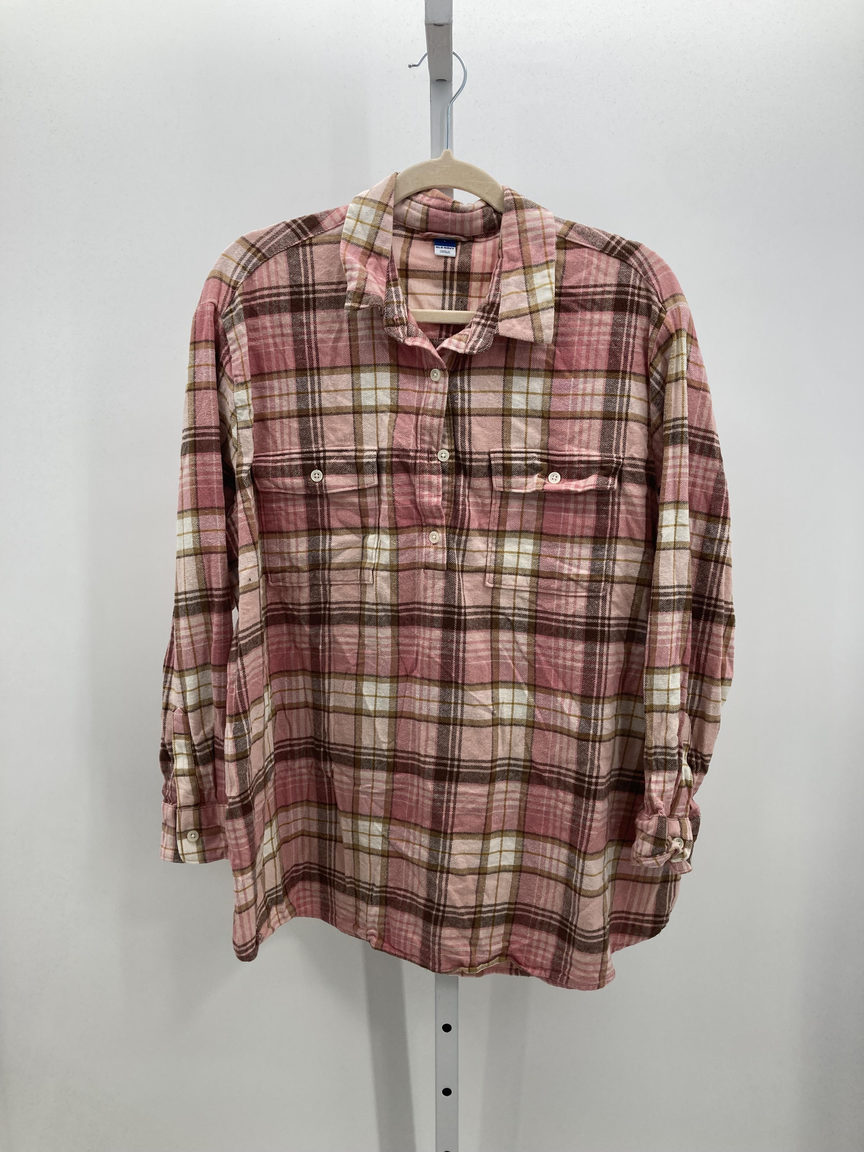 Old Navy Size Large Misses Long Sleeve Shirt