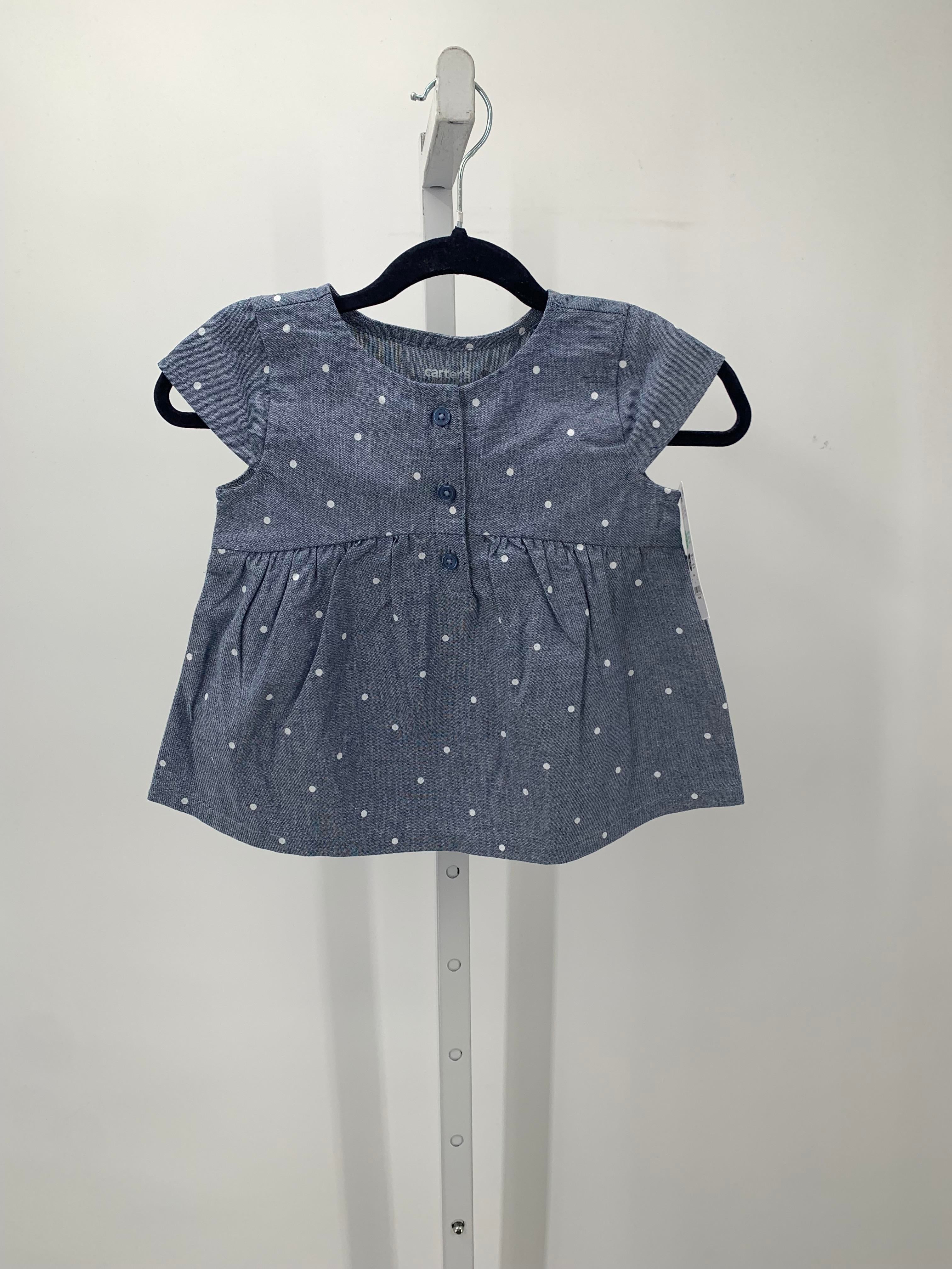 Carters Size 24 Months Girls Short Sleeve Shirt