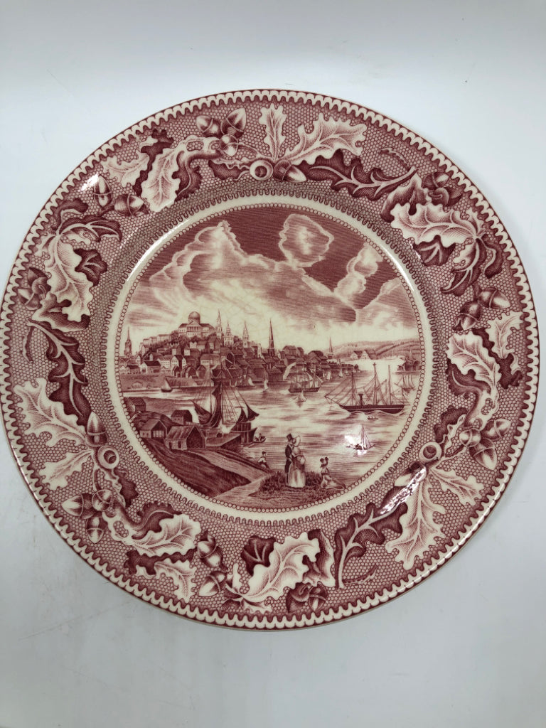 3 "OLD BRITAIN CASTLES" JOHNSON BROS PLATE.