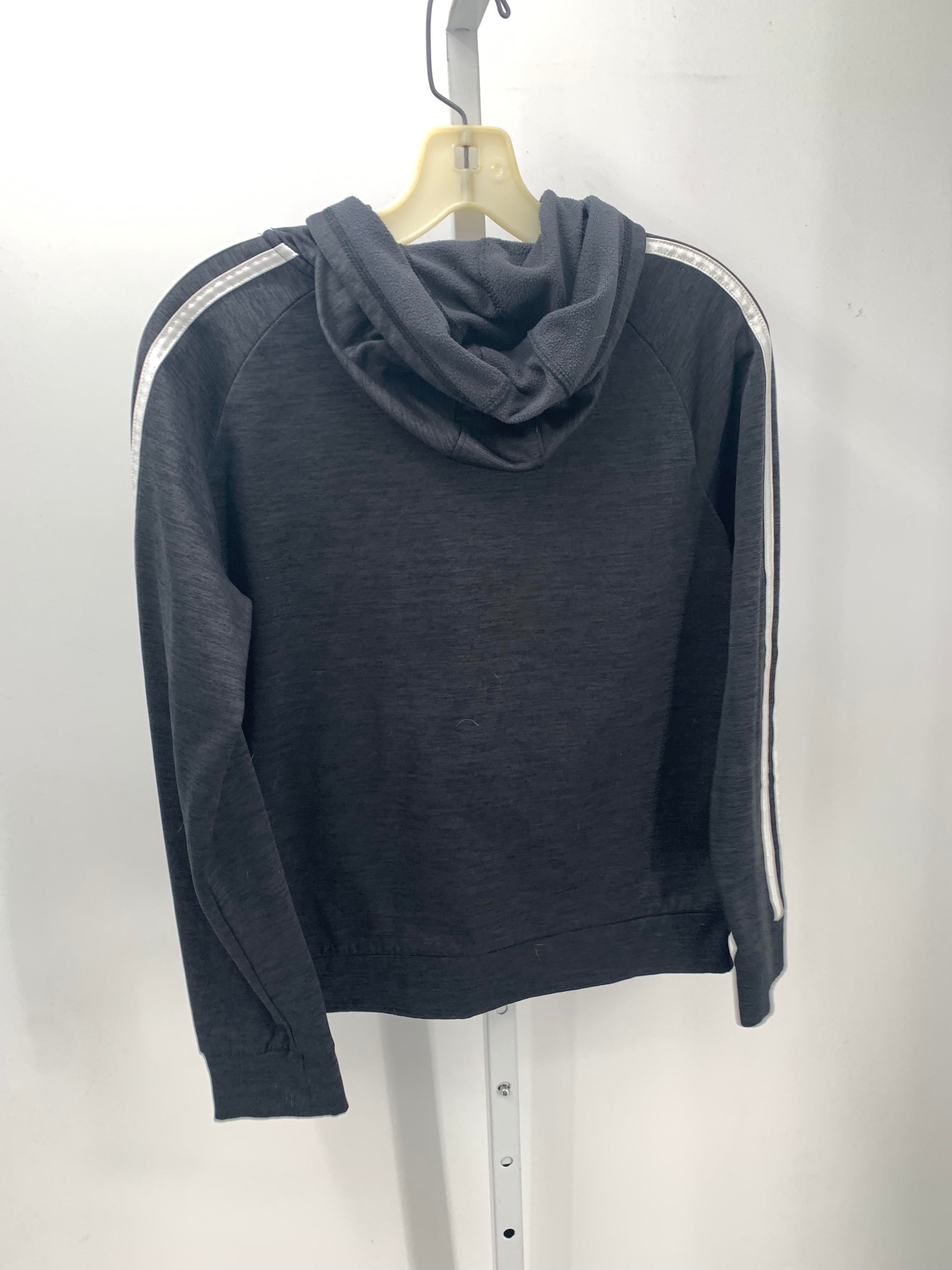WHITE STRIPES HOODED ZIP