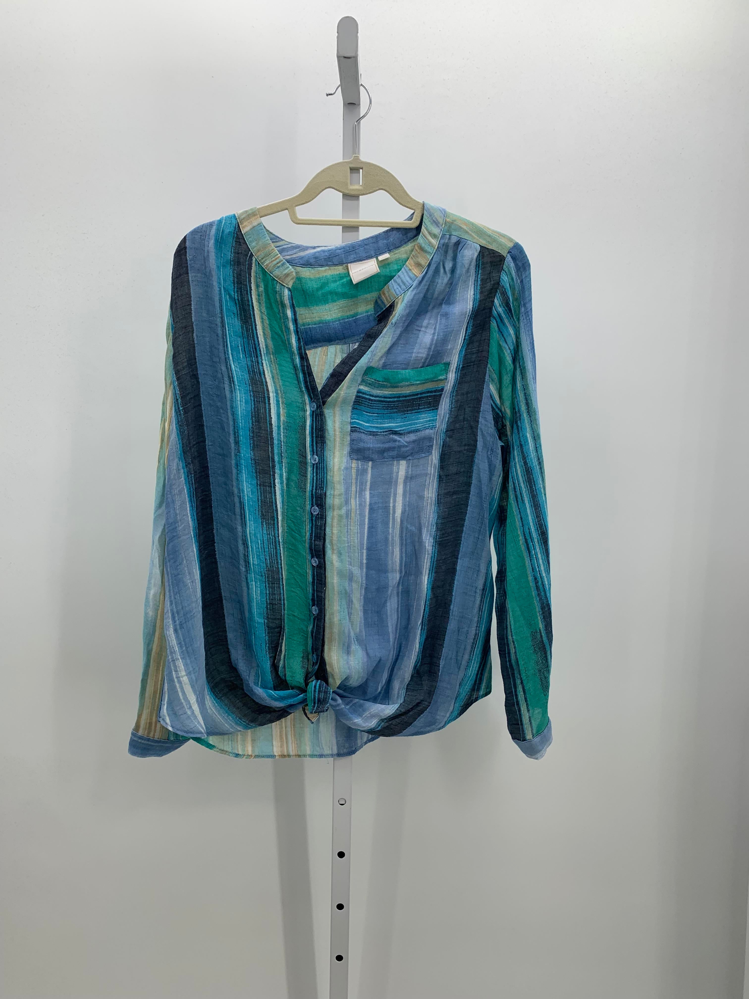 Zac & Rachel Size Large Misses Long Sleeve Shirt
