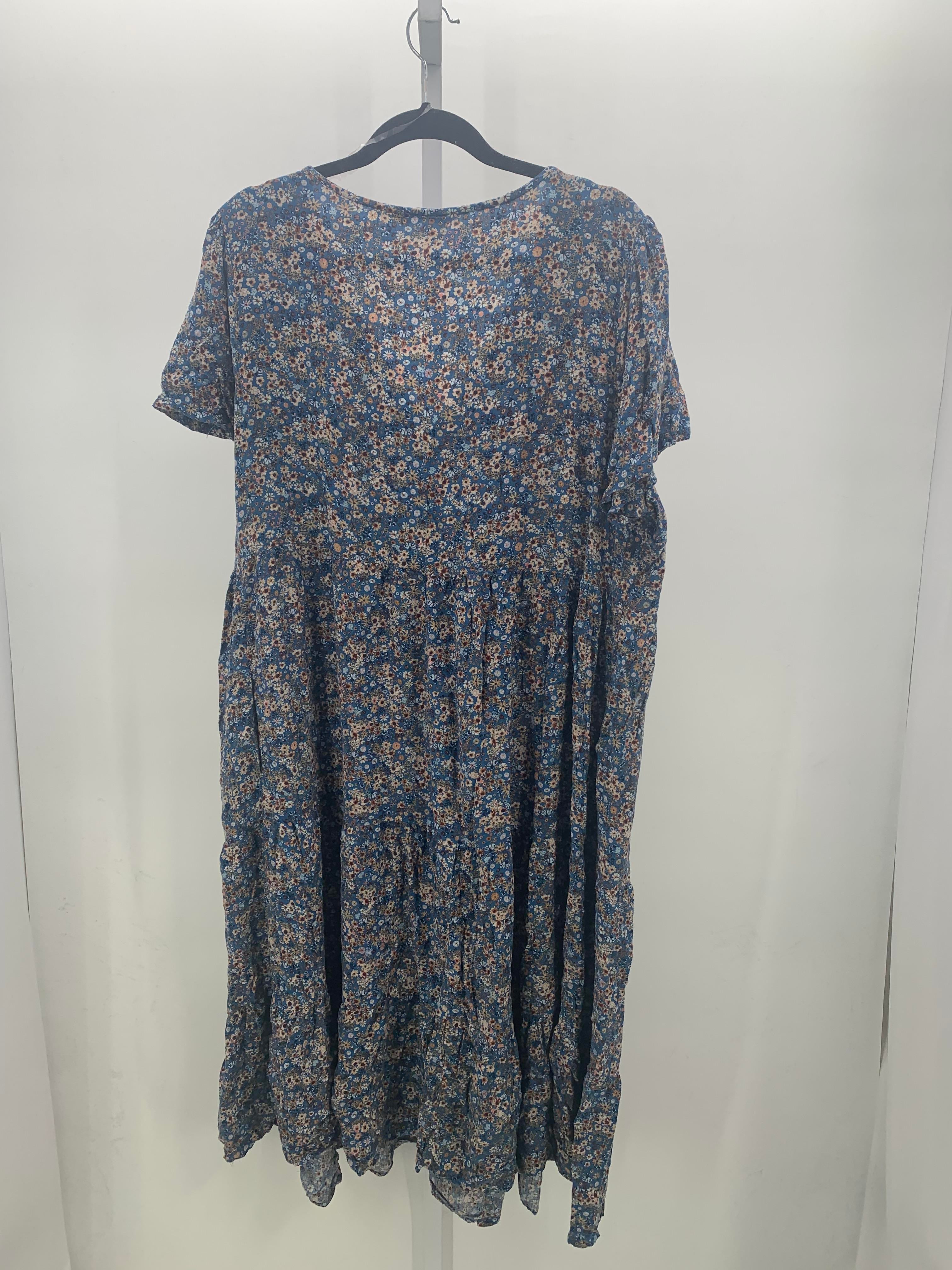 Sonoma Size 1X Womens Short Sleeve Dress