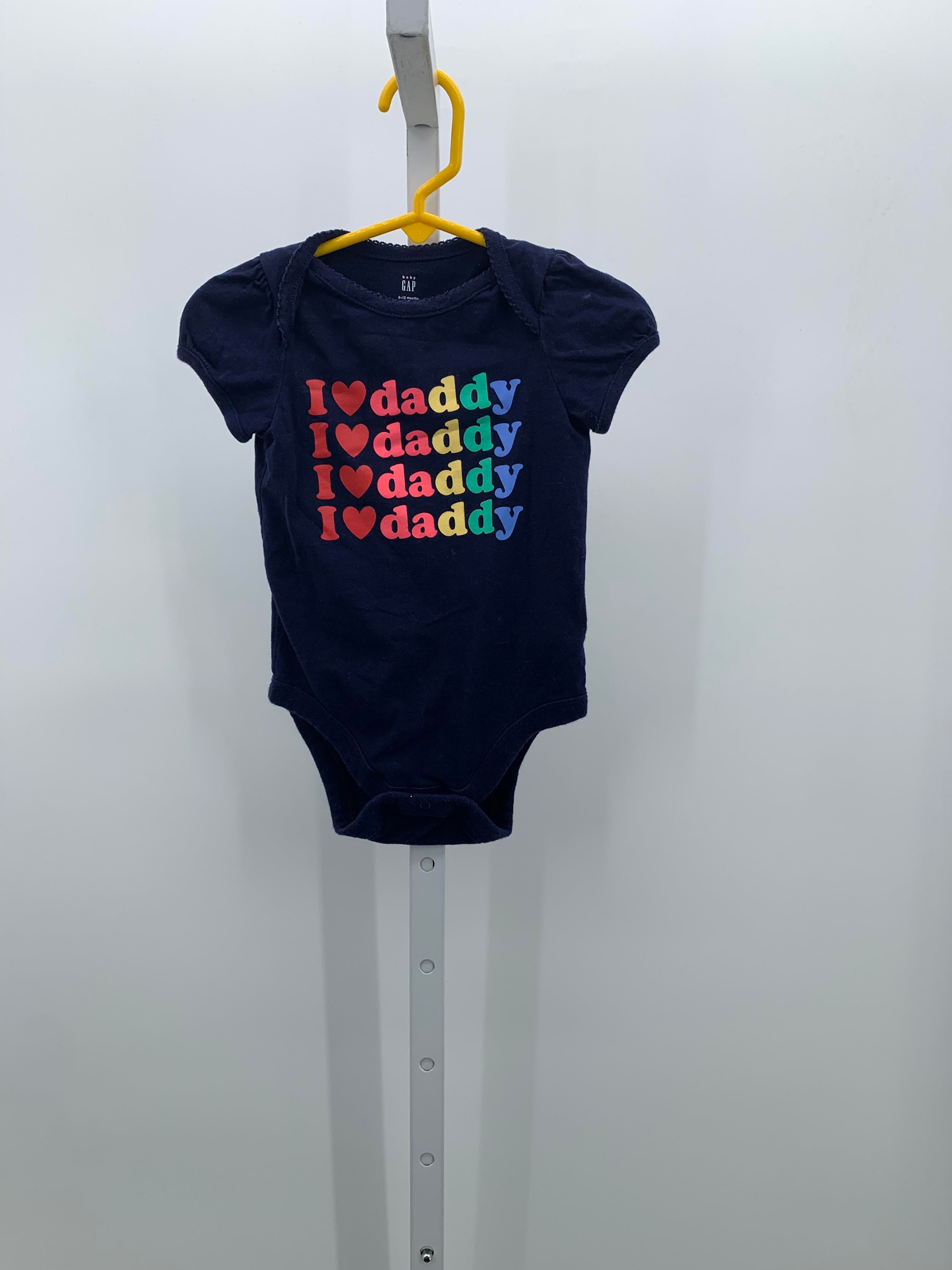 Baby Gap Size 6-12 mon Girls Short Sleeve Shirt
