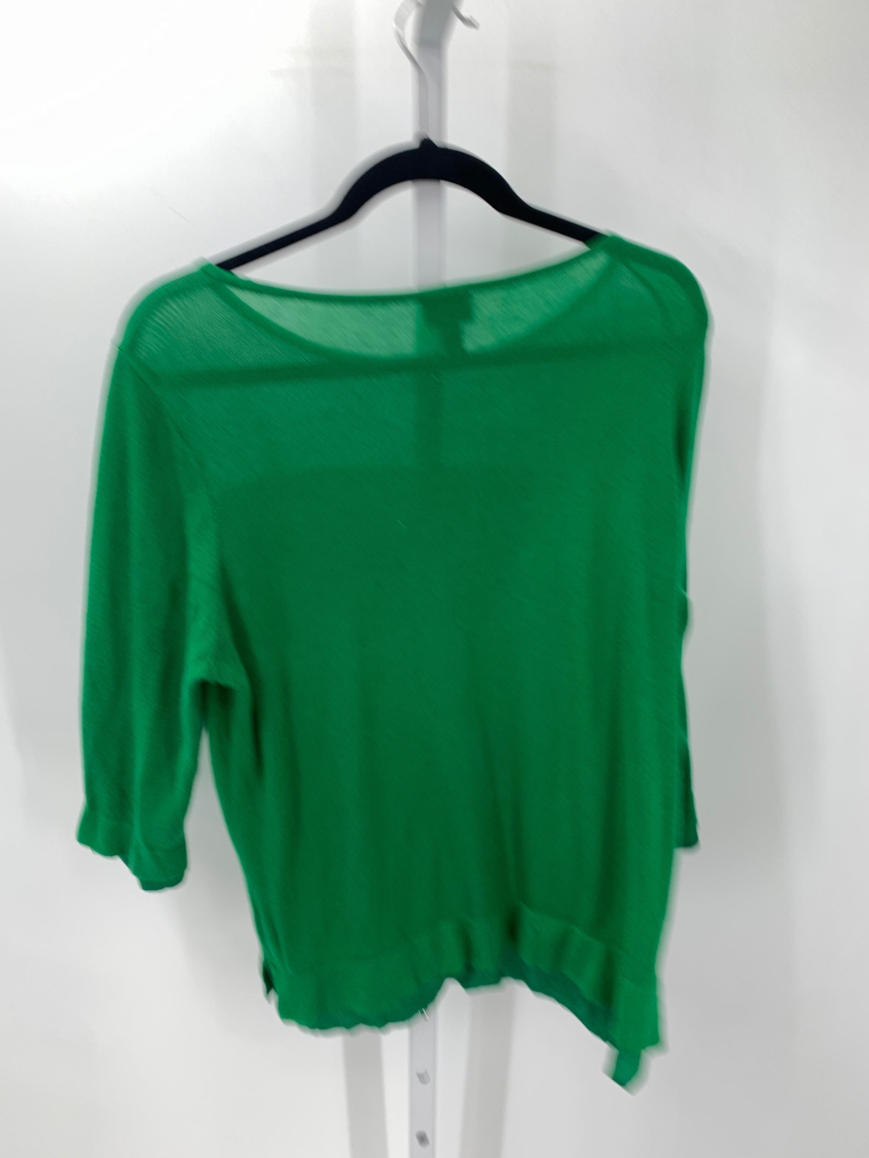 Worthington Size Extra Large Misses 3/4 Sleeve Sweater