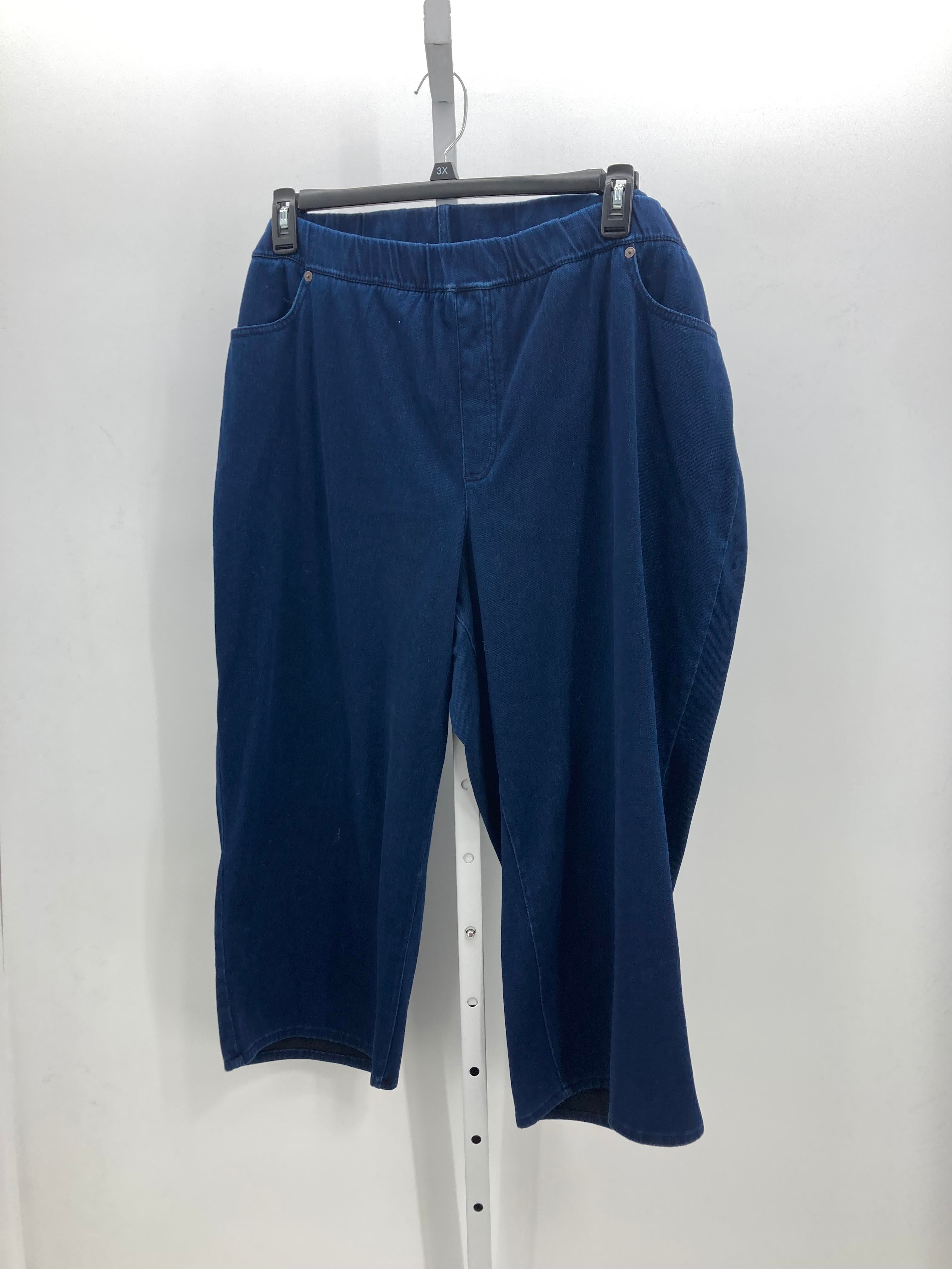 Lands End Size 3X Womens Capri Pants