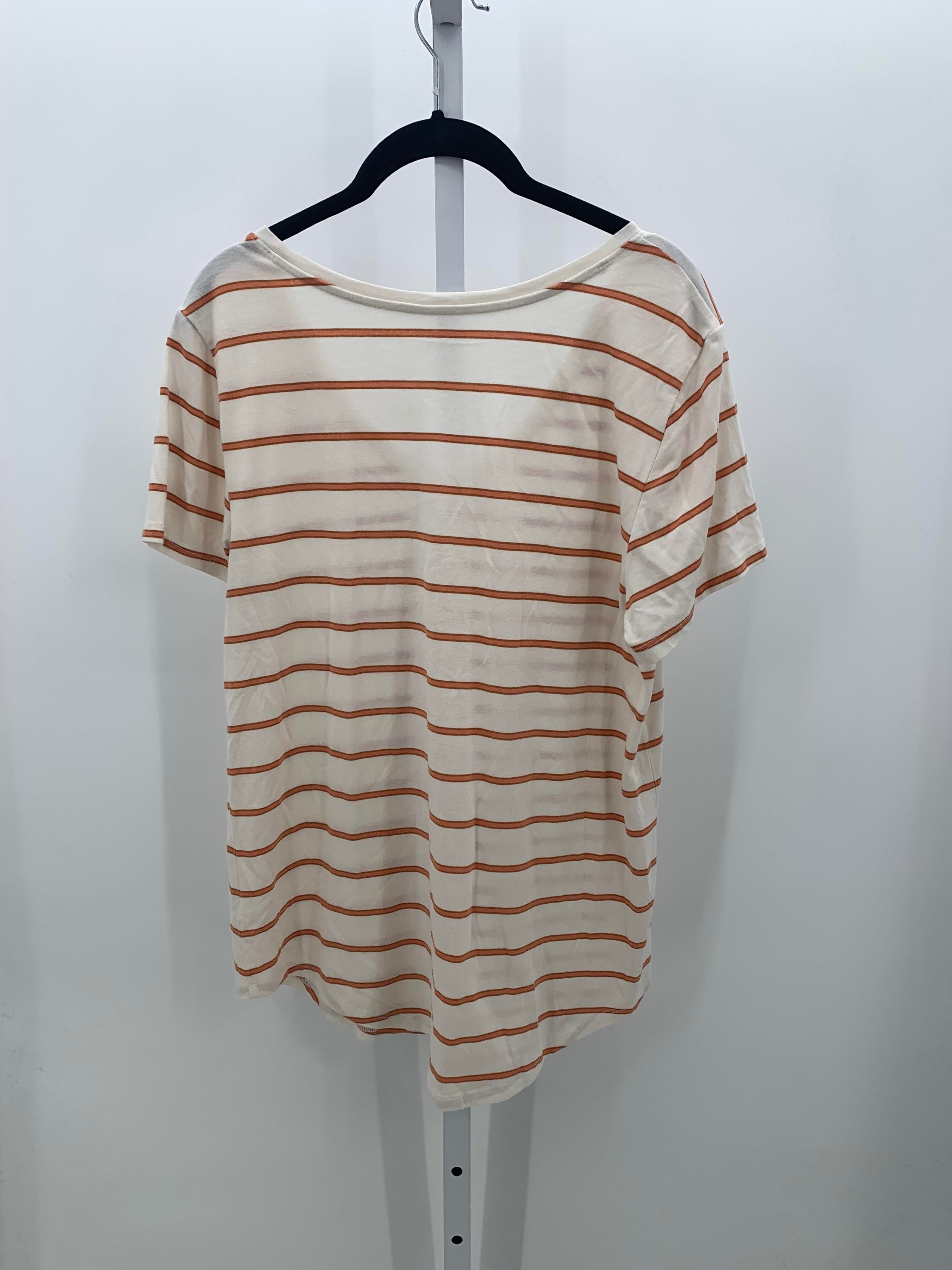 A.N.A. Size Large Misses Short Sleeve Shirt