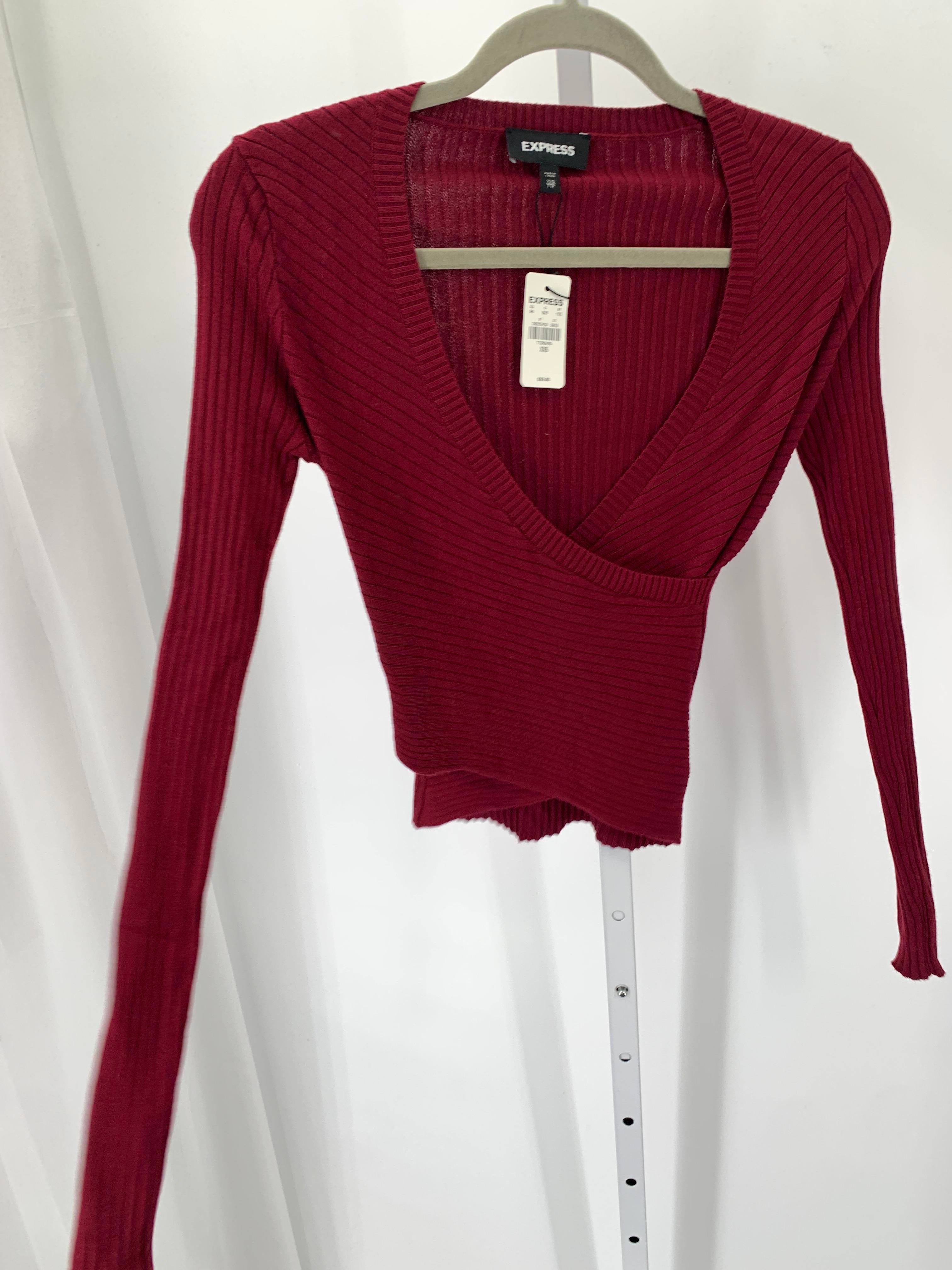 Express Size XX Small Misses Long Slv Sweater