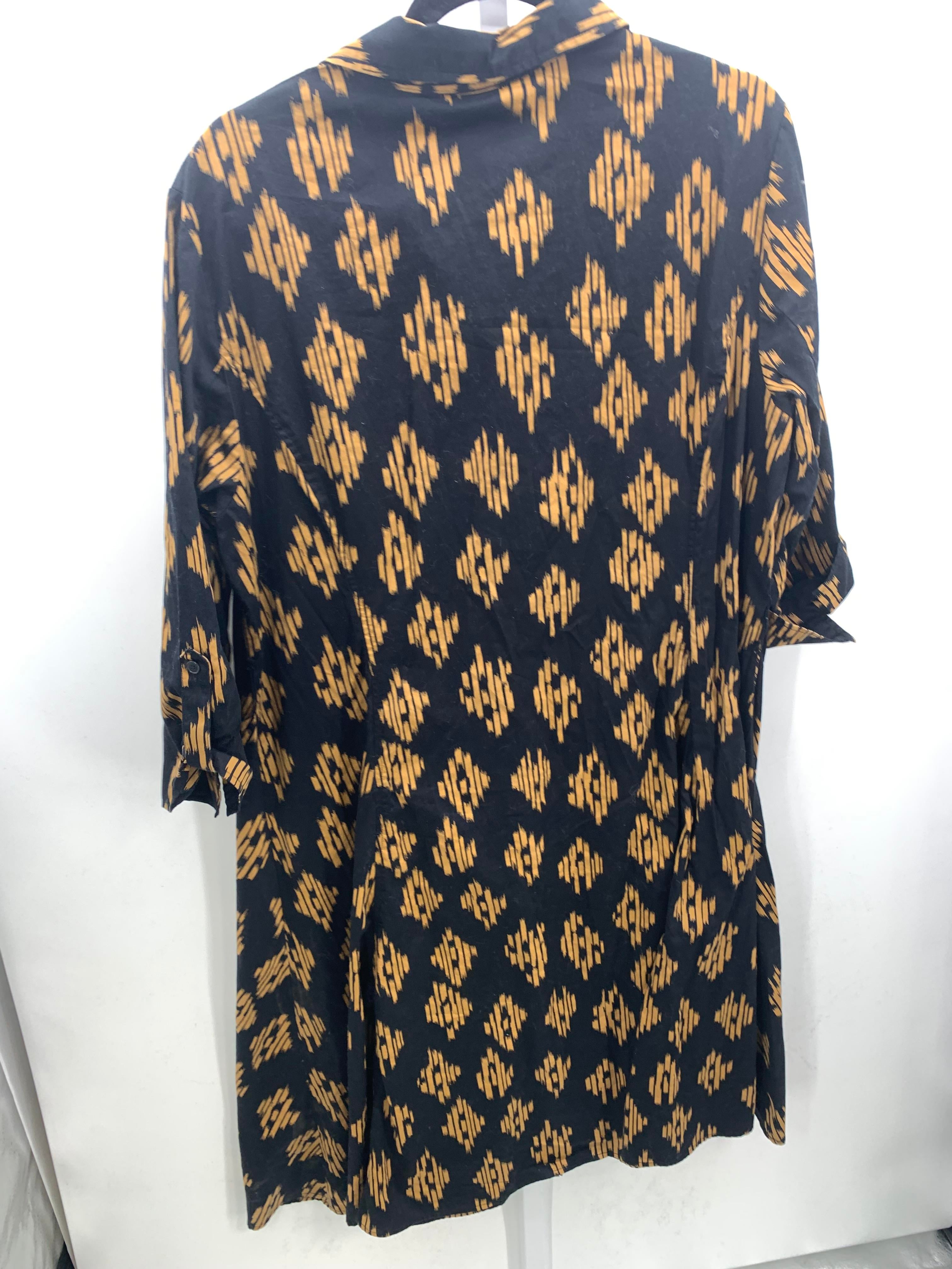 Jones New York Size 18 W Womens 3/4 Sleeve Dress
