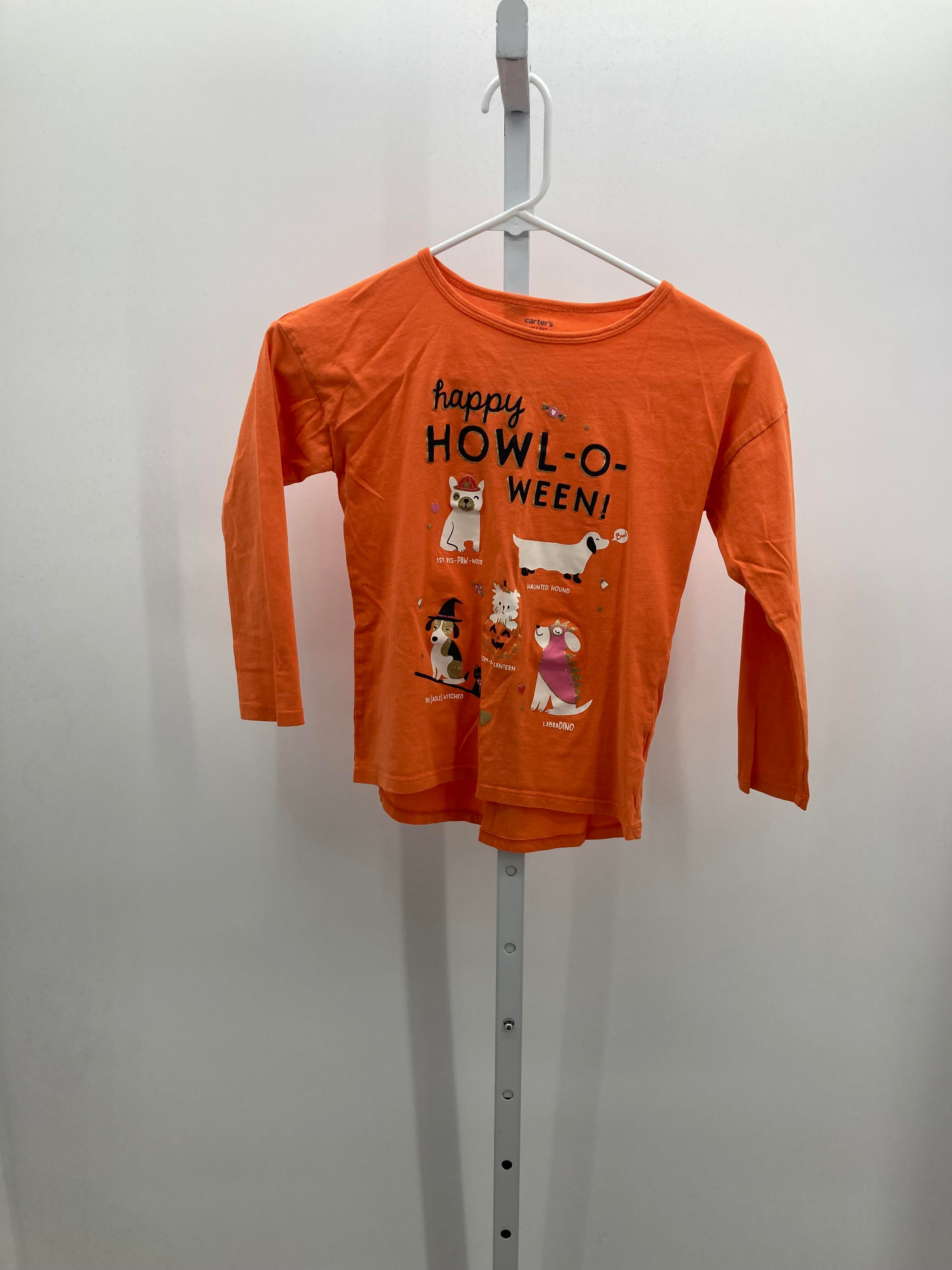 LONG SLV SHIRT HAPPY HOWL-O-WEEN