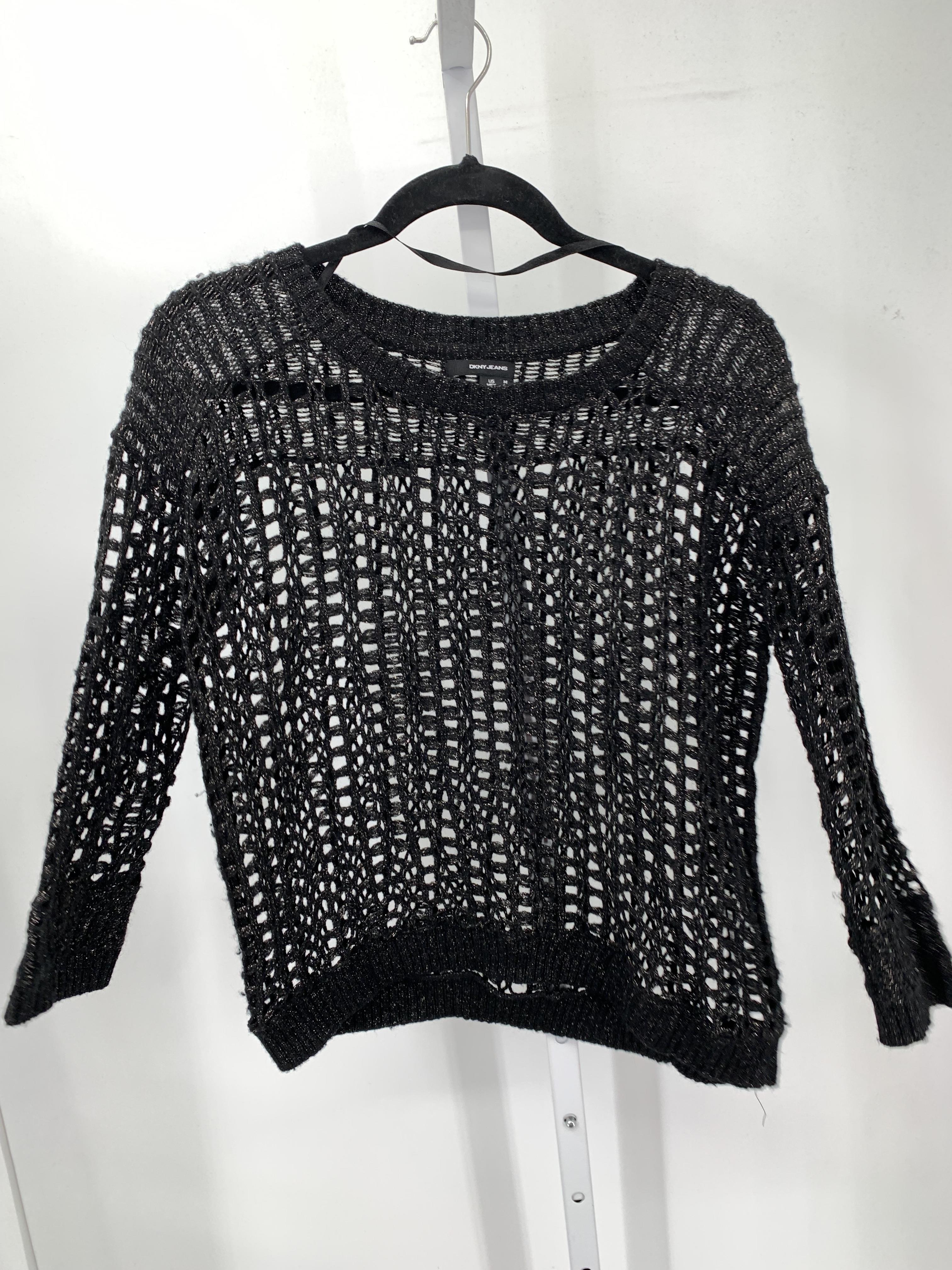 DKNY Size Medium Misses 3/4 Sleeve Sweater