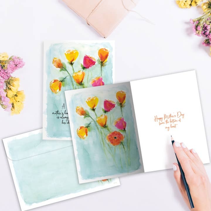 A Mothers Heart, Mother's Day Card