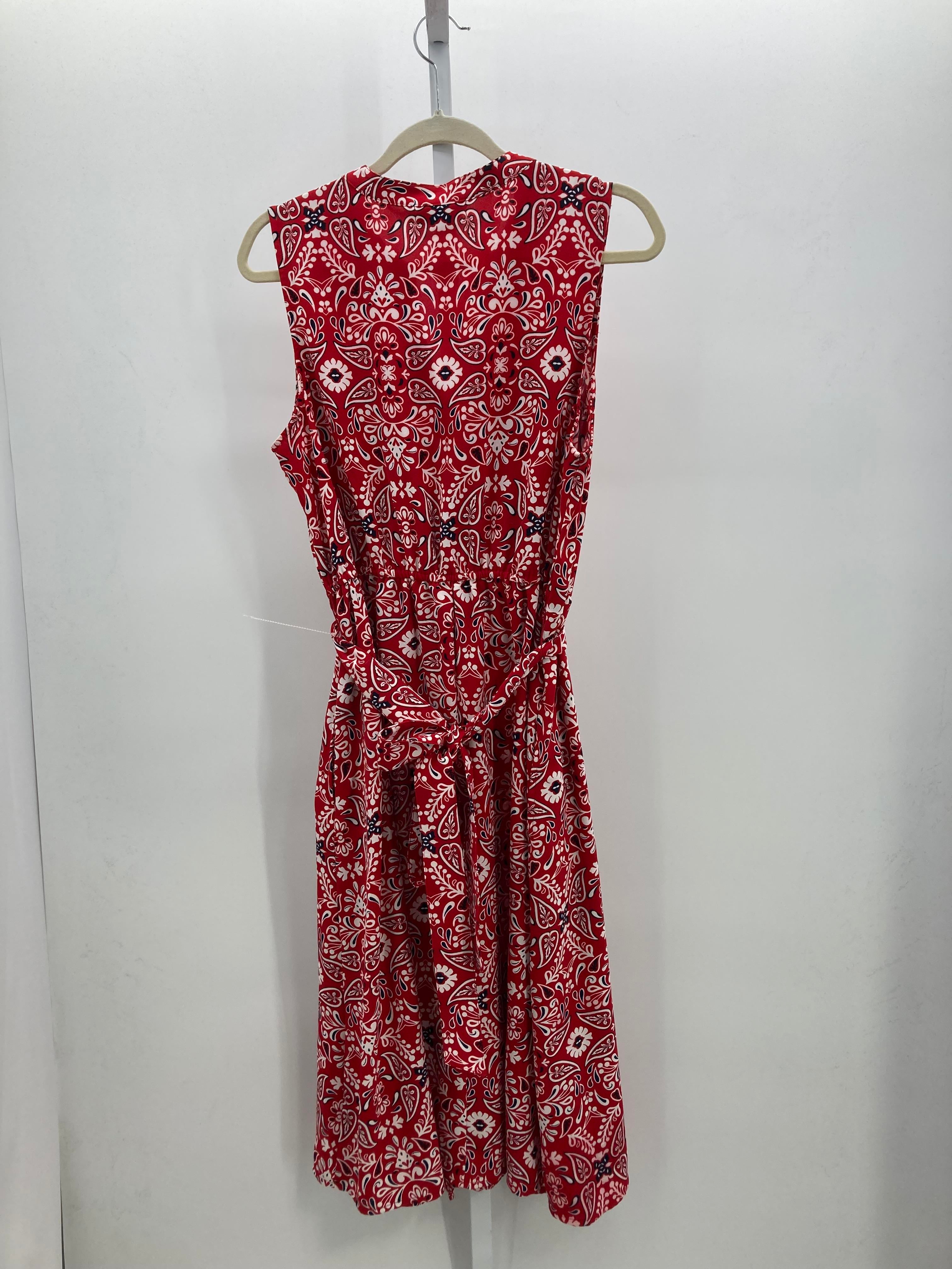 Croft & Barrow Size Large Misses Sleeveless Dress