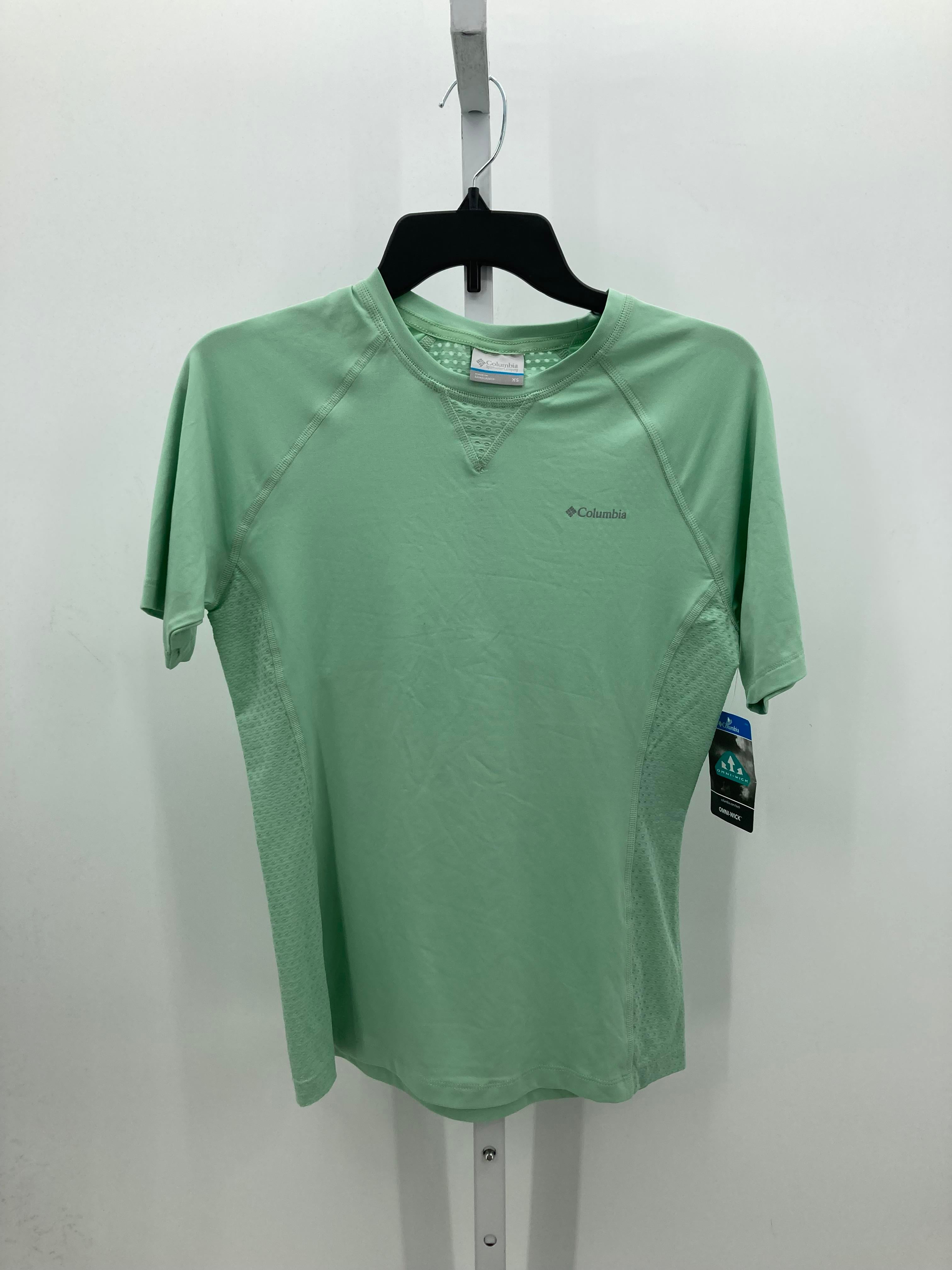 Columbia Size X Small Misses Short Sleeve Shirt