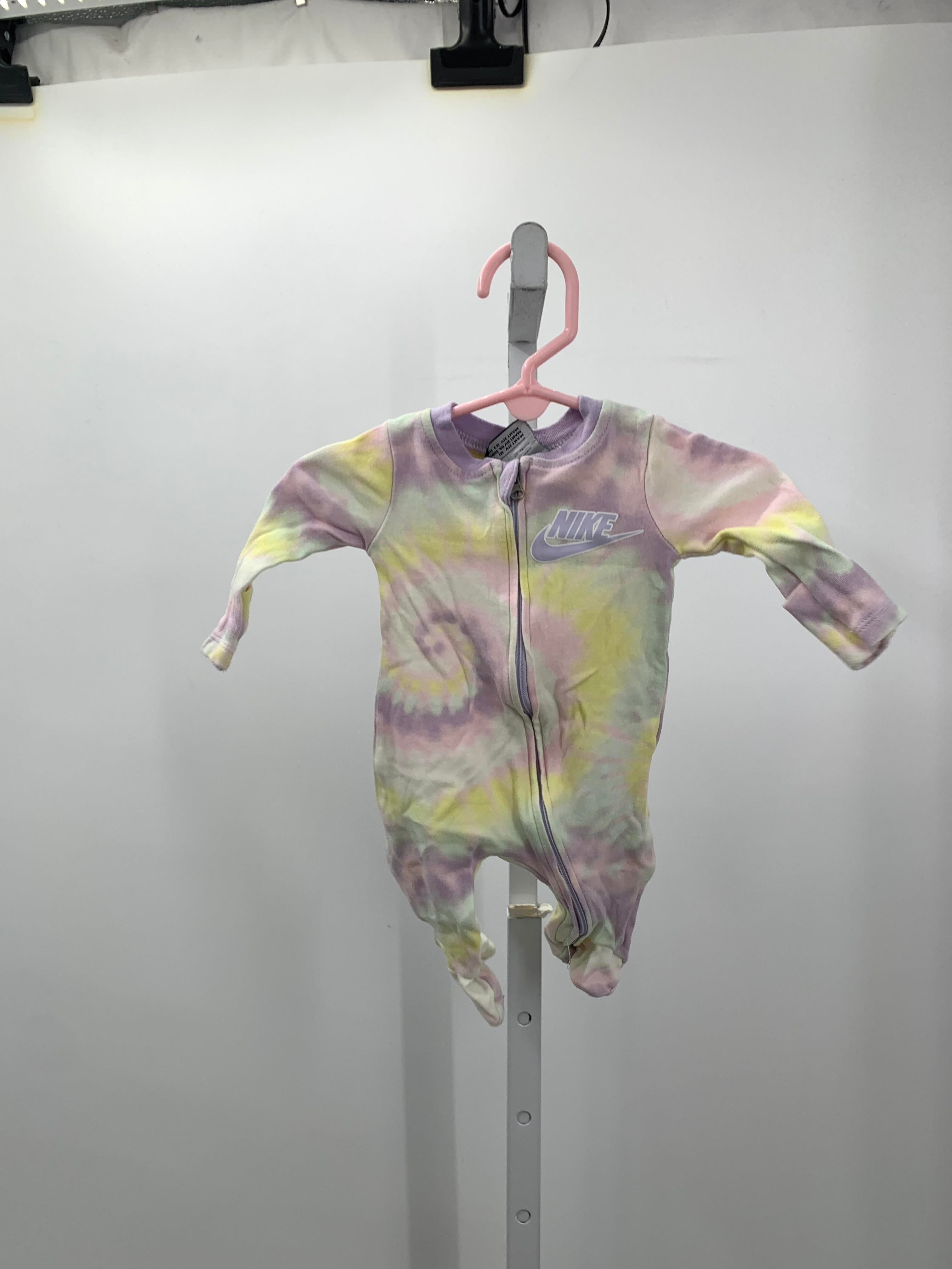 Nike Size Newborn Girls Long Slv. Romper