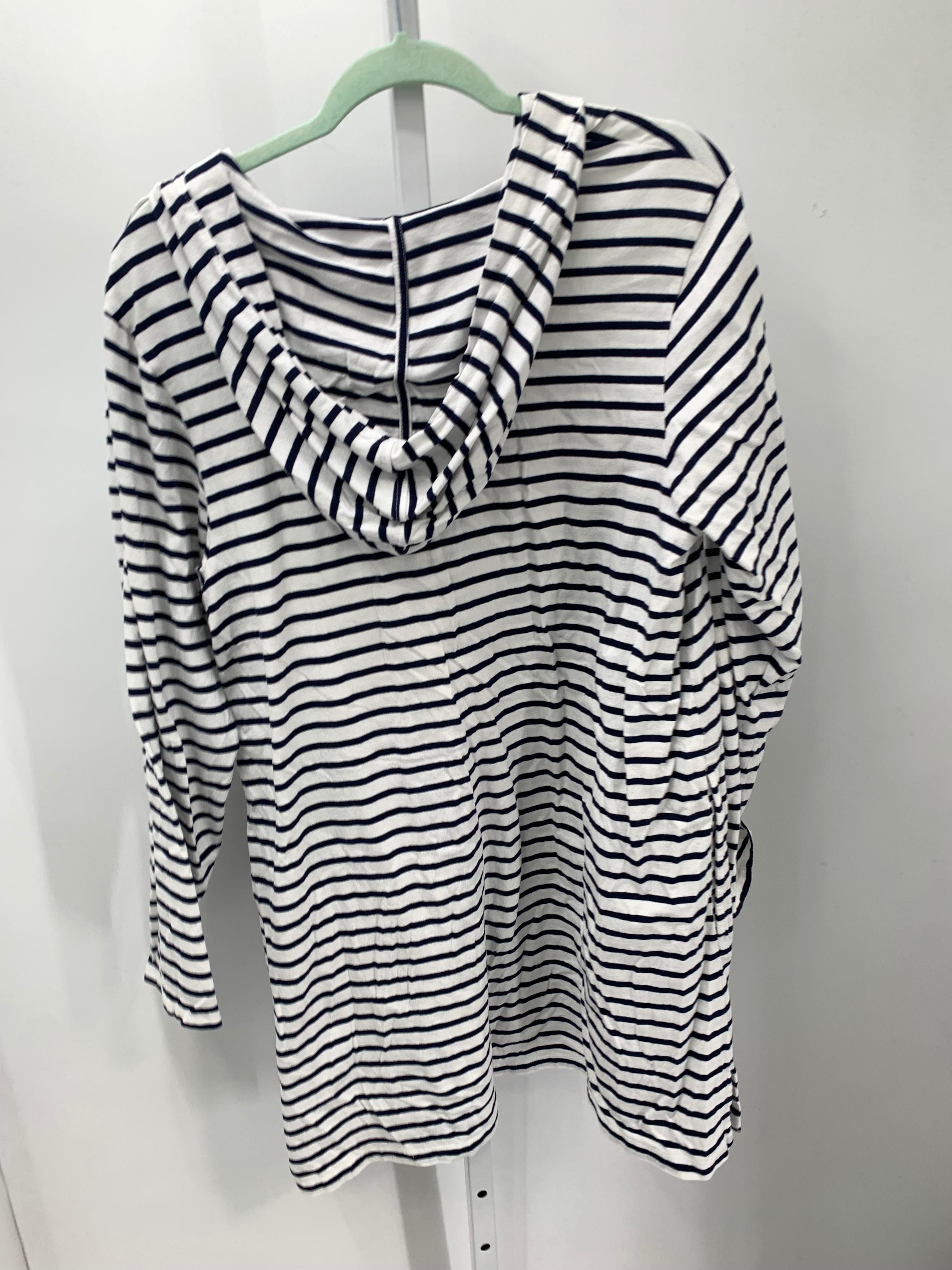 Lands End Size Large Misses Long Sleeve Dress