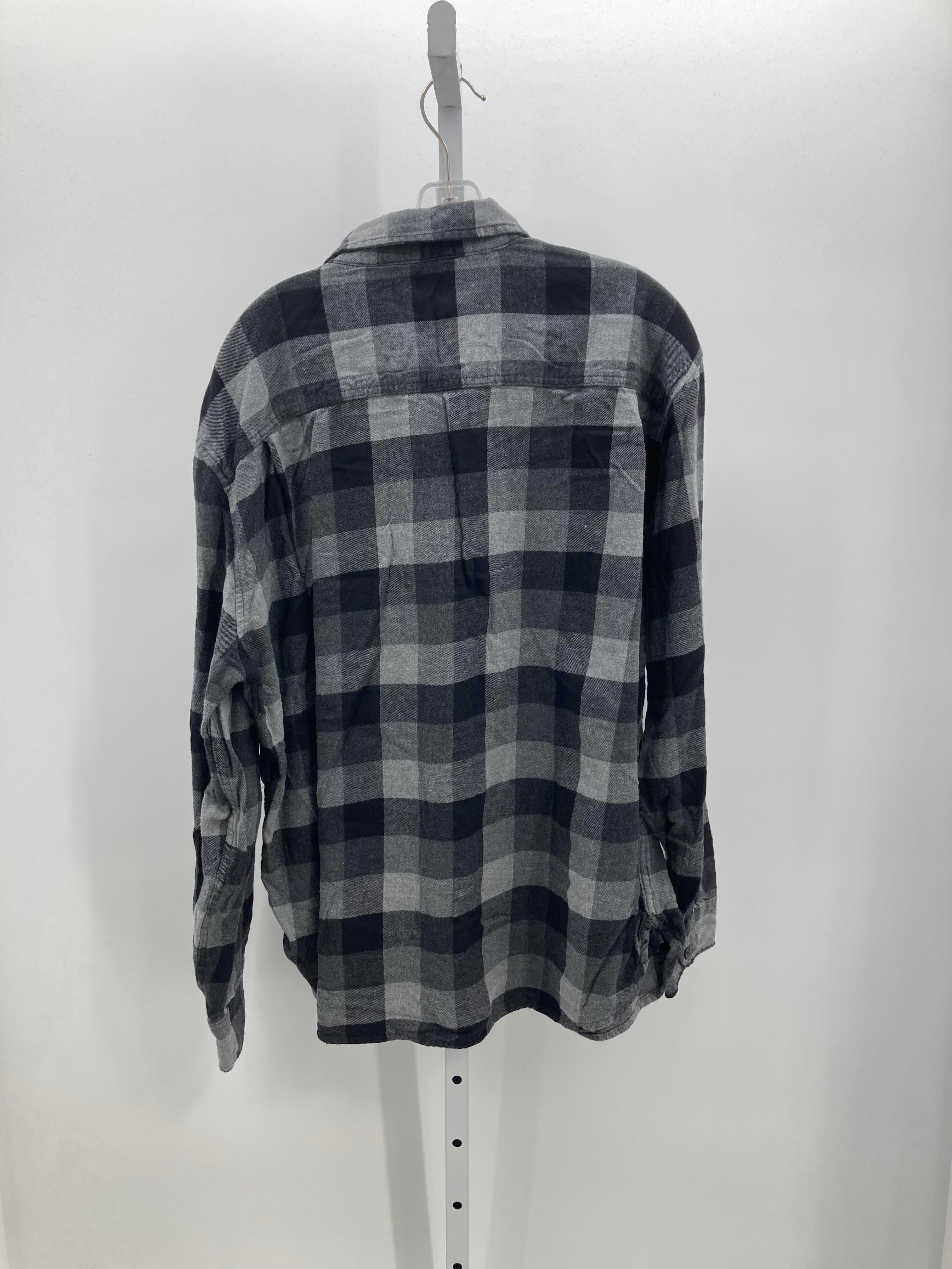 BLACK PLAID.