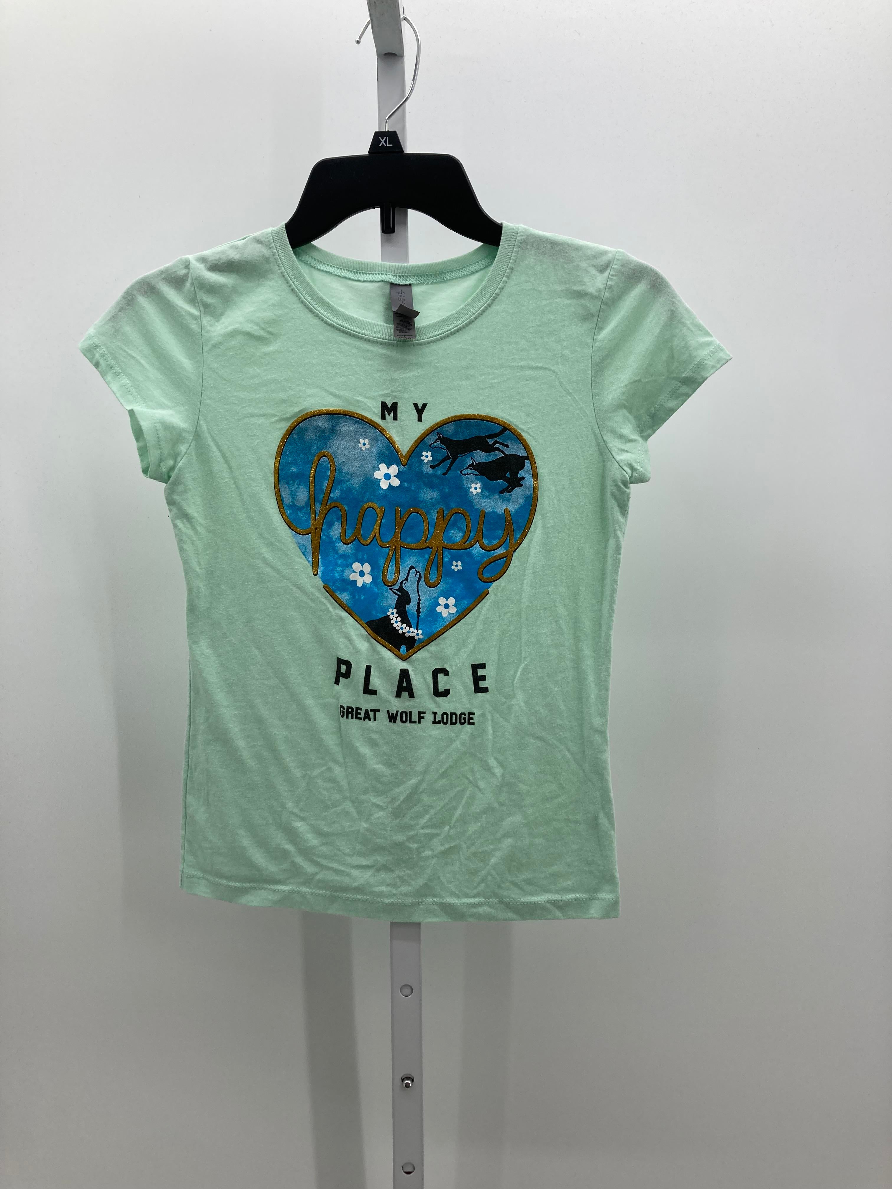 Next Level Apparel Size 10-12 Girls Short Sleeve Shirt