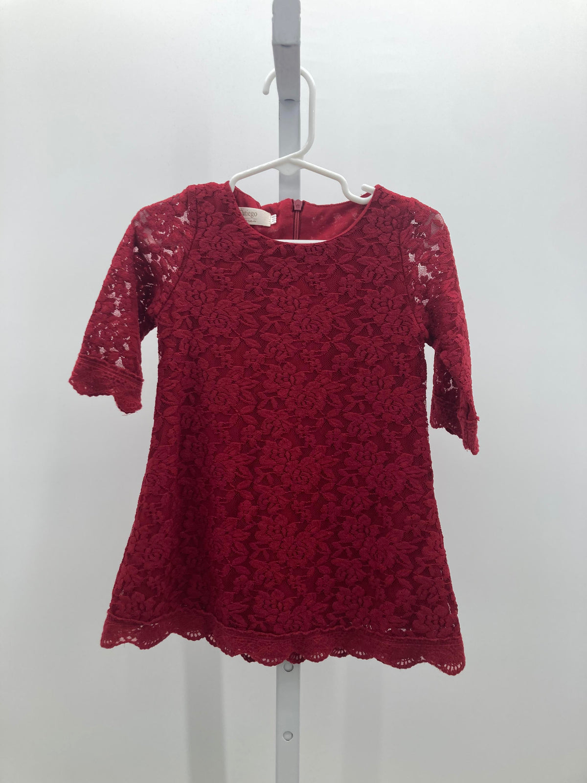 Size 5 Girls Long Sleeve Dress