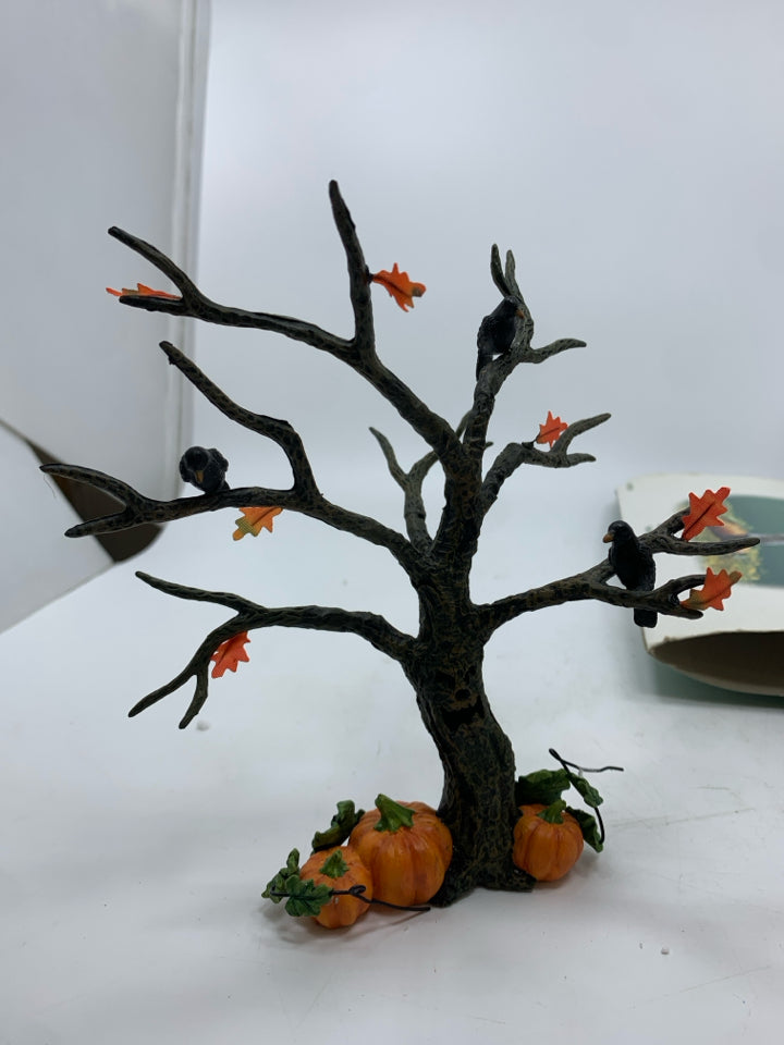 DEPT 56 HALLOWEEN SPOOKY TREE.