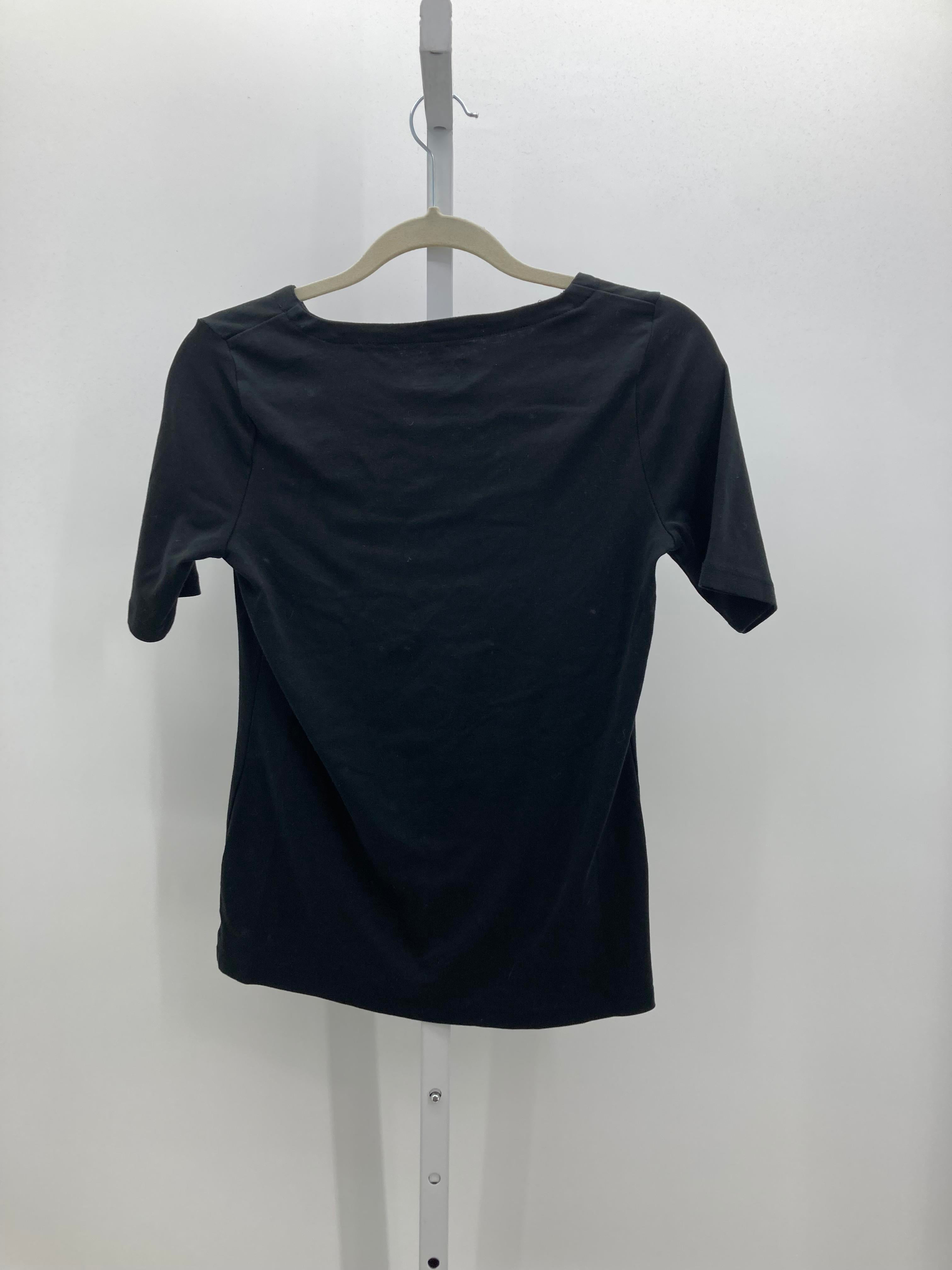 Talbots Size Small Misses Short Sleeve Shirt