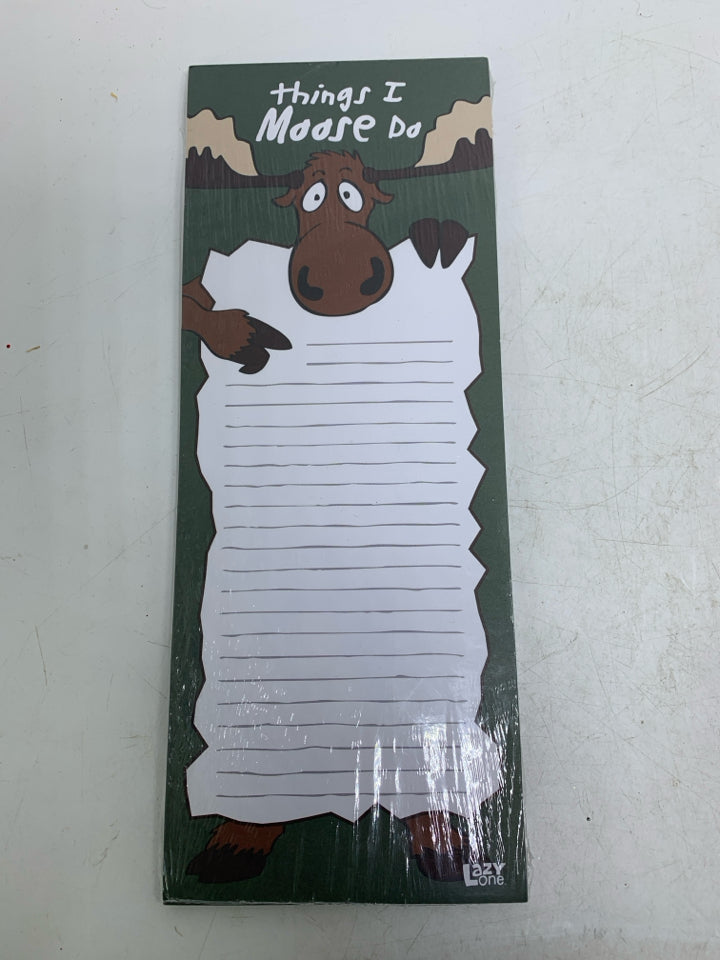 NIP MAGNETIC THINGS I MOOSE DO NOTEPAD LAZYONE.