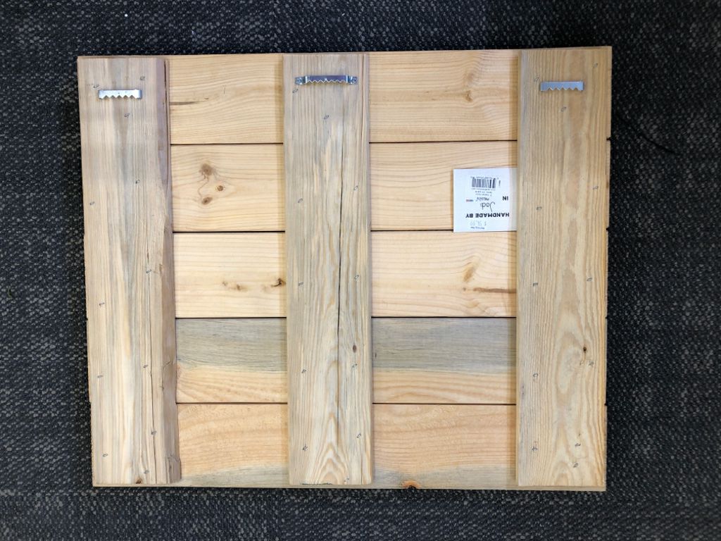 MULTI TONED WOOD GREAT IS THY FRAMED WALL ART.