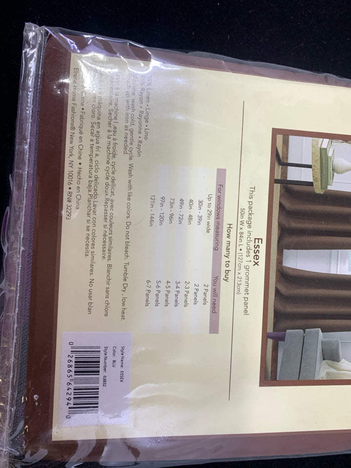 NIP GROMMET PANEL GRAY ELRENE.