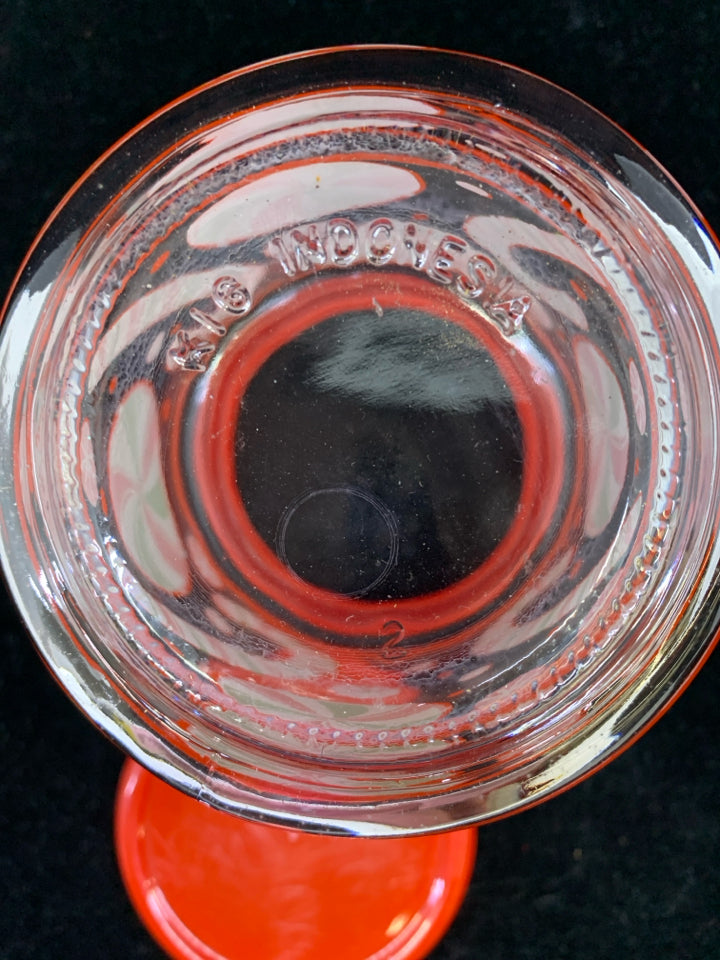 CANDY CANE CANDY JAR.