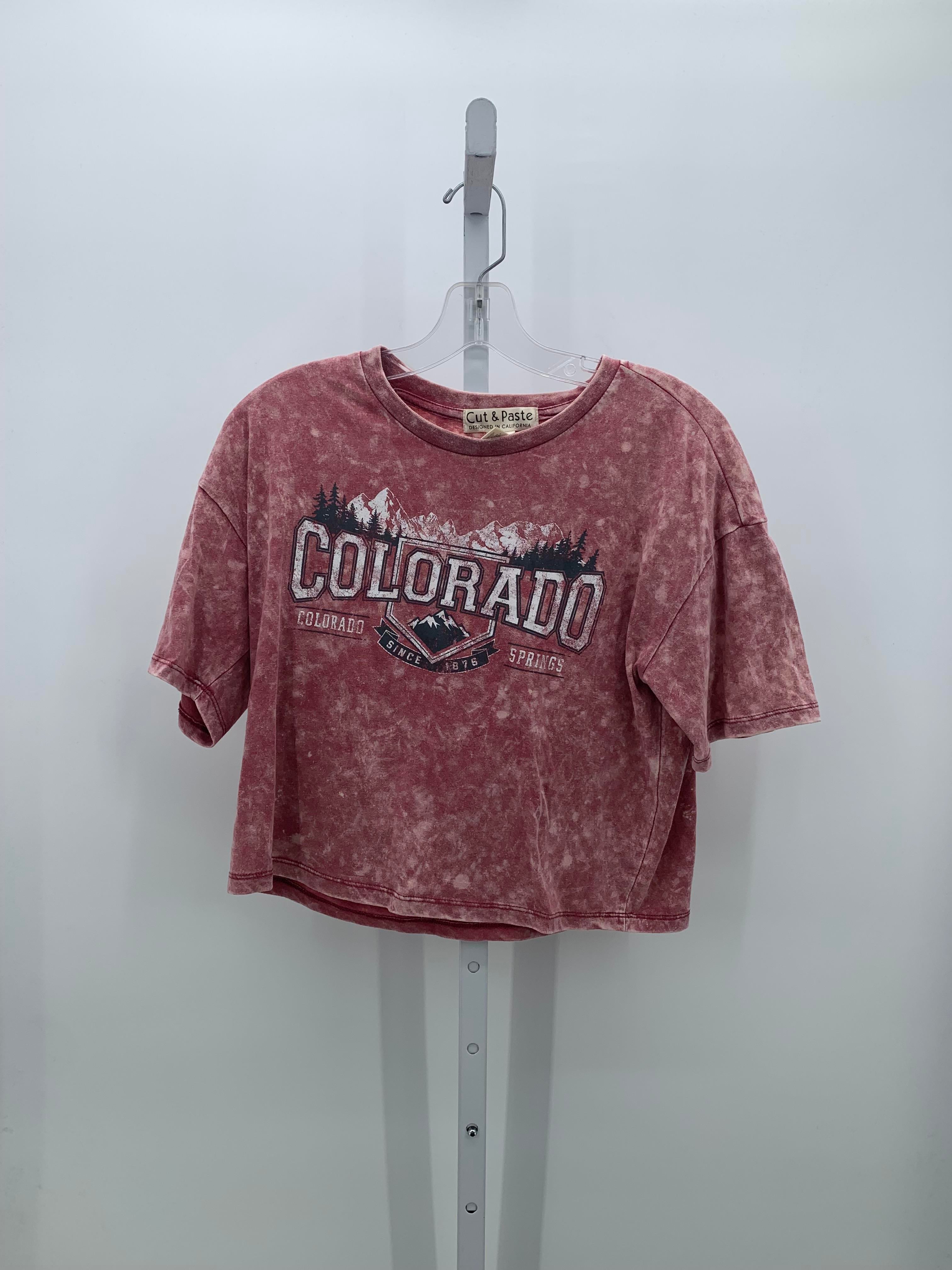Size Small Juniors Short Sleeve Shirt