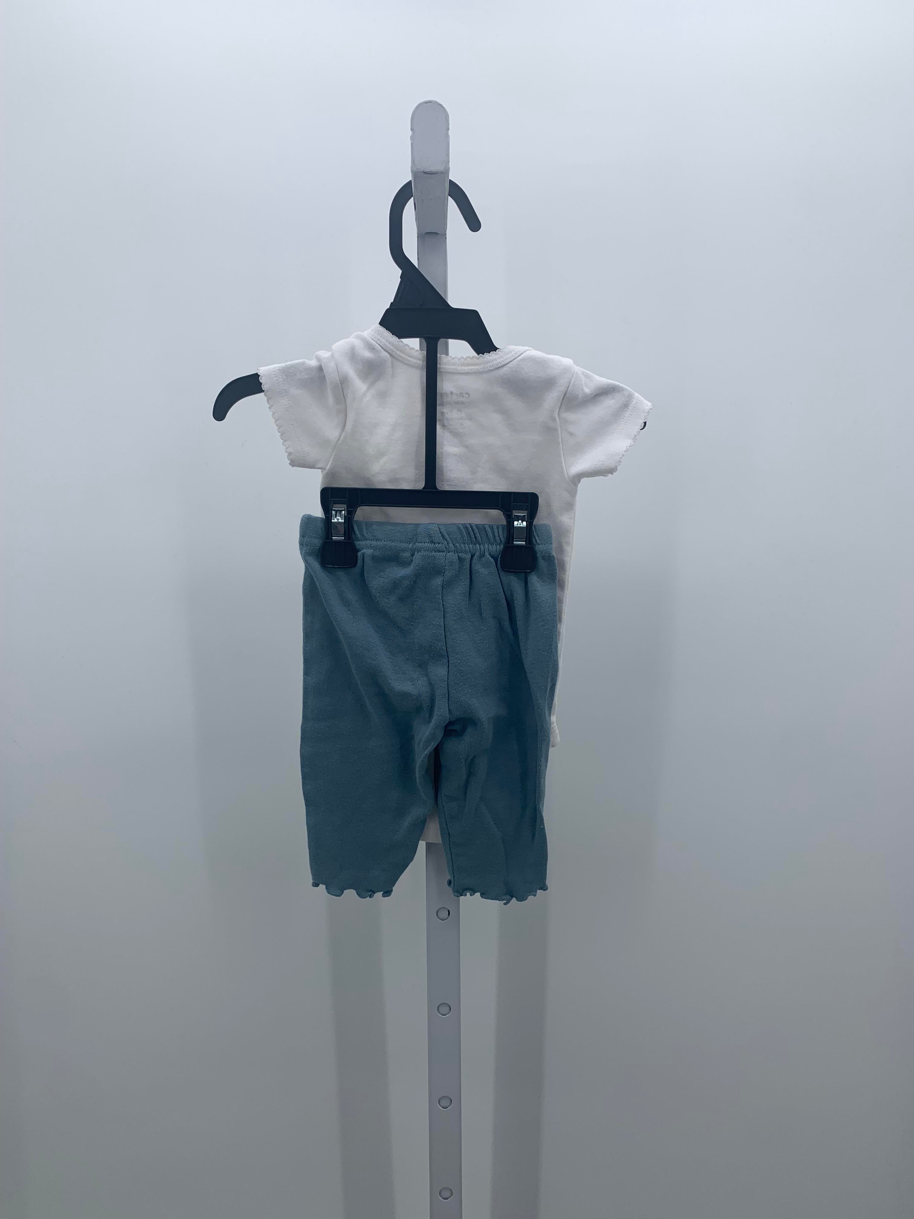 Carters Size 0-3 months Girls 2 Pieces