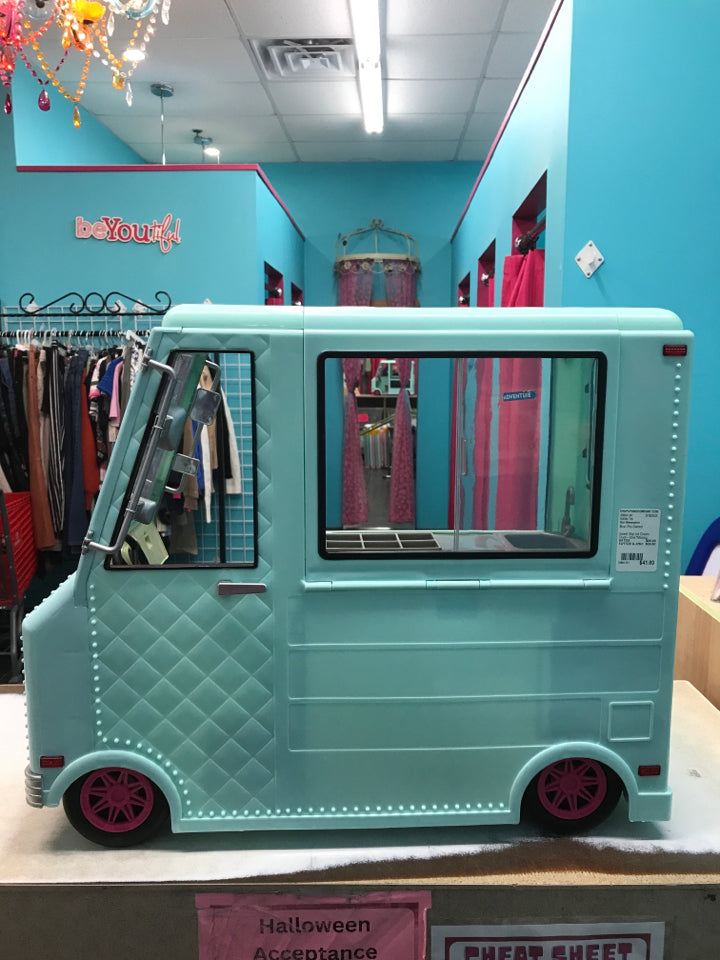 Sweet Stop Ice Cream Truck – Blue *Missing accessories*