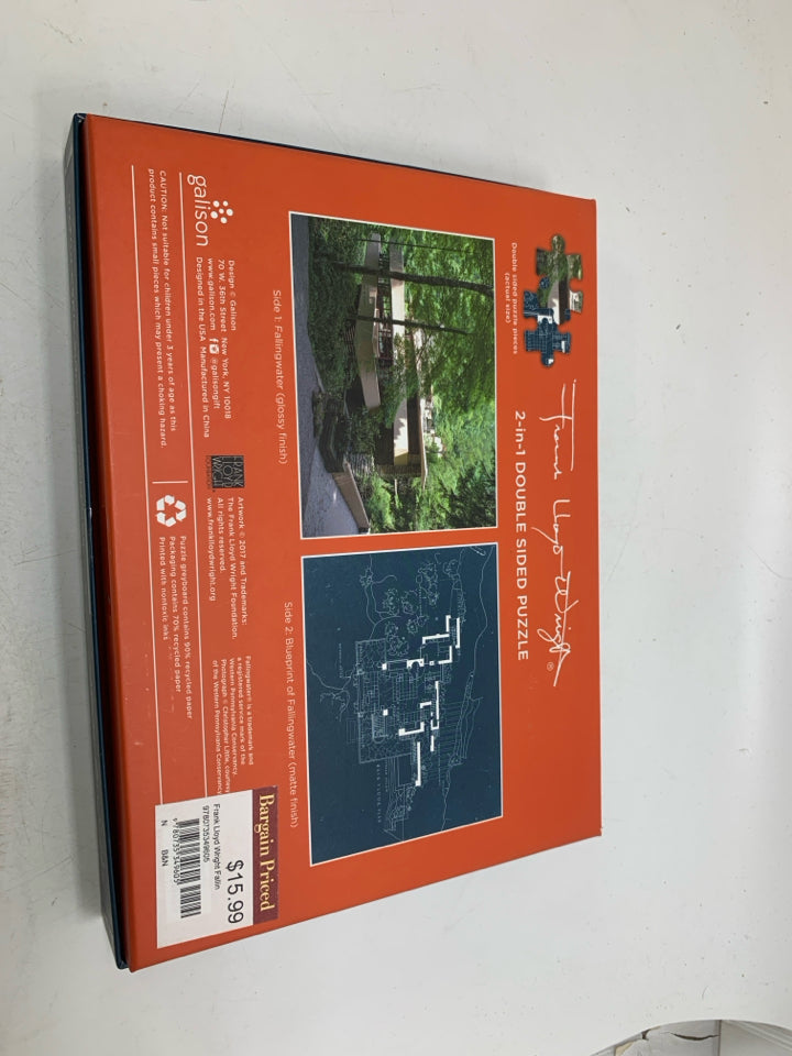 NIB FRANK LLOYD WRIGHT FALLIN PUZZLE.