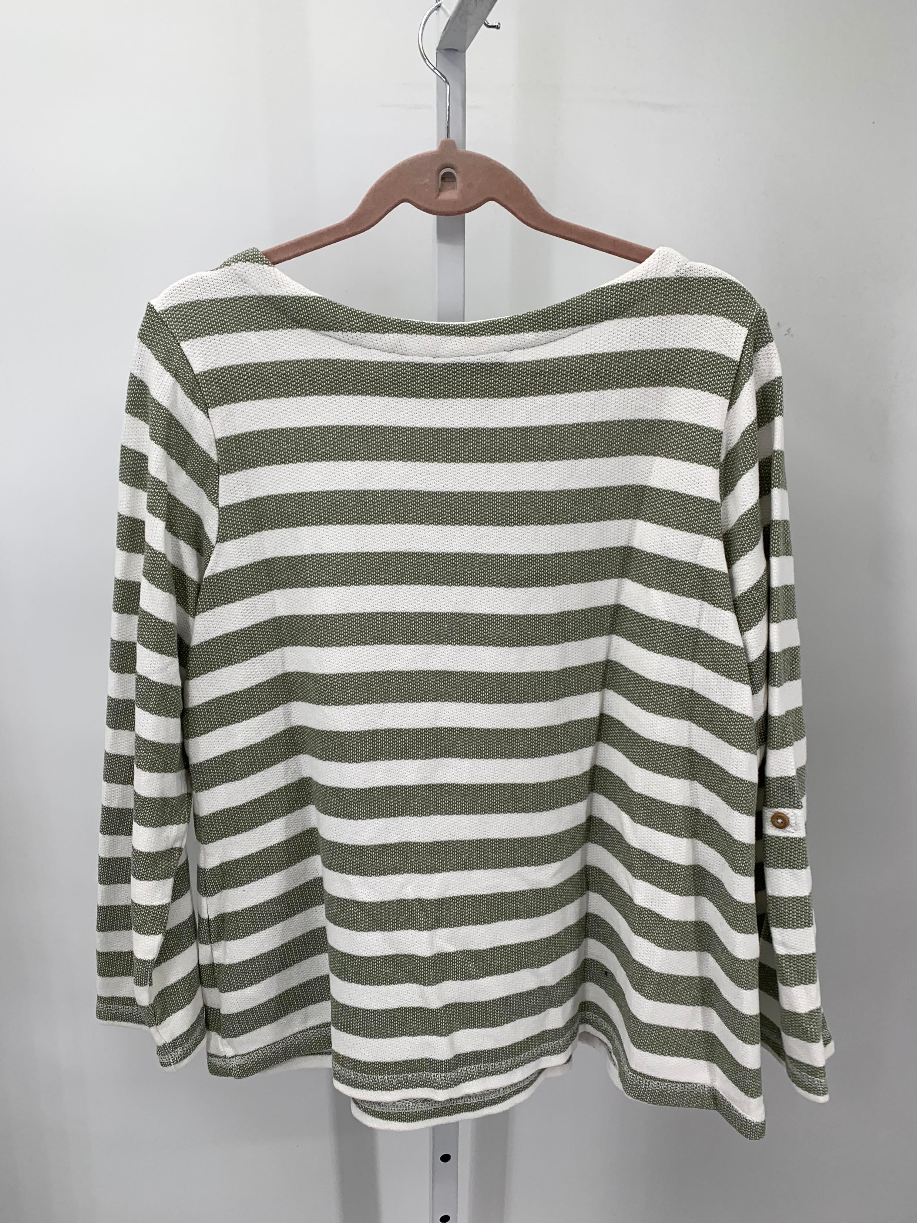 d & co. Size Large Misses Long Sleeve Shirt
