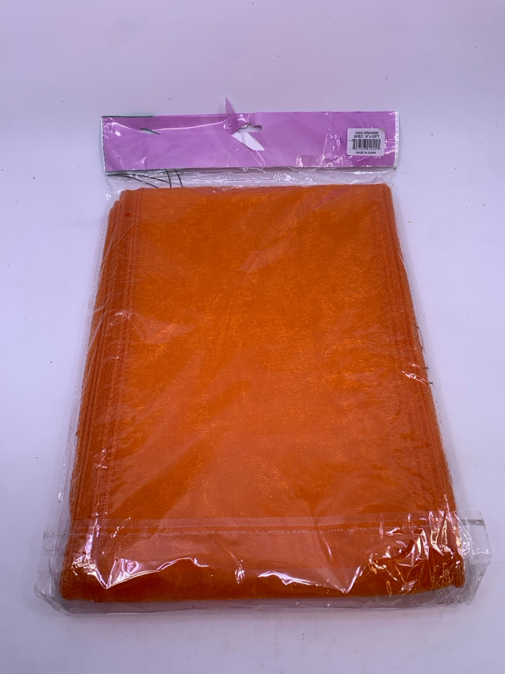 NIP ORANGE CHAIR BOW.