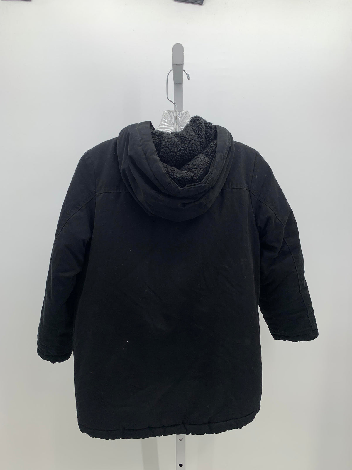 HOODED ZIP UP JACKET.