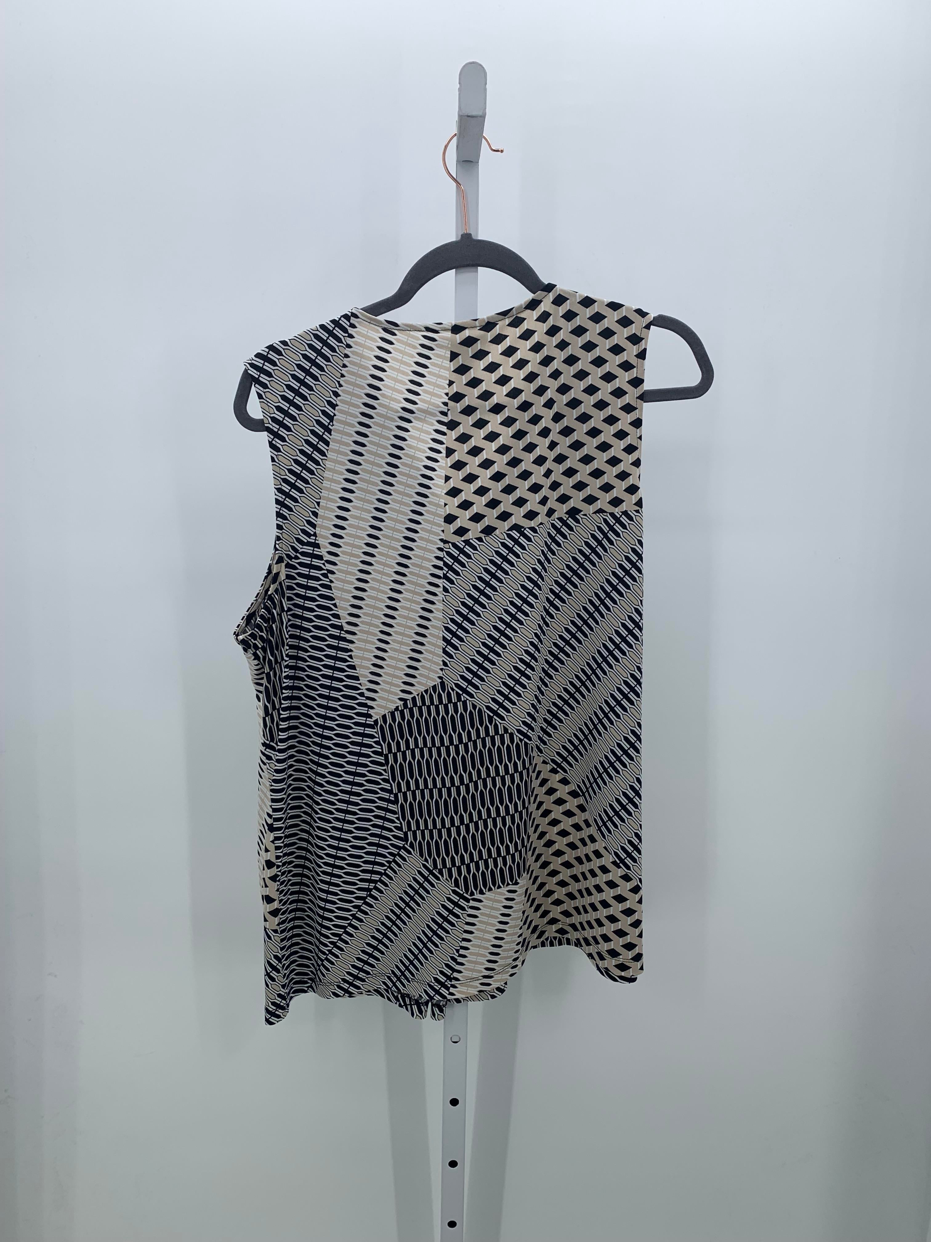 Dana Buchman Size Extra Large Misses Sleeveless Shirt