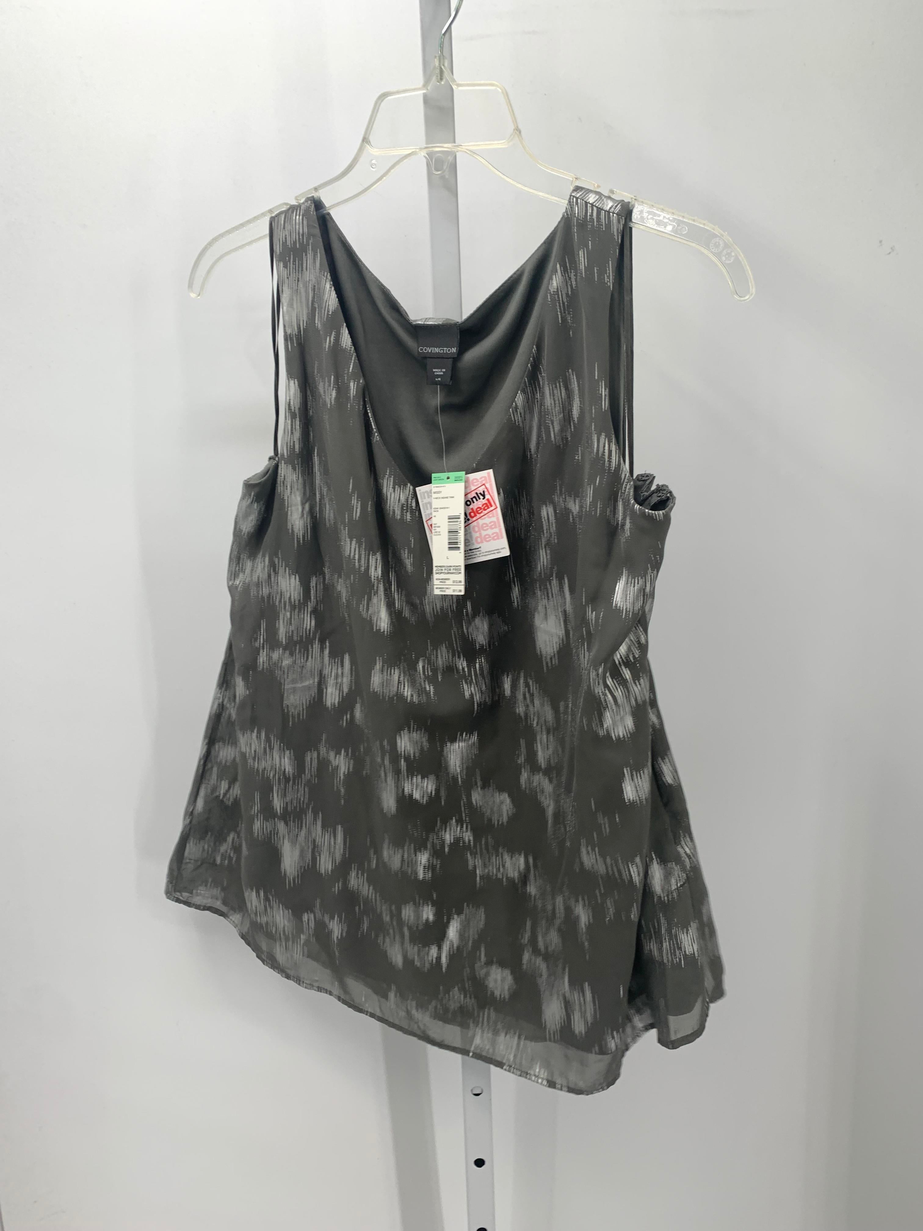 Covington Size Large Misses Sleeveless Shirt
