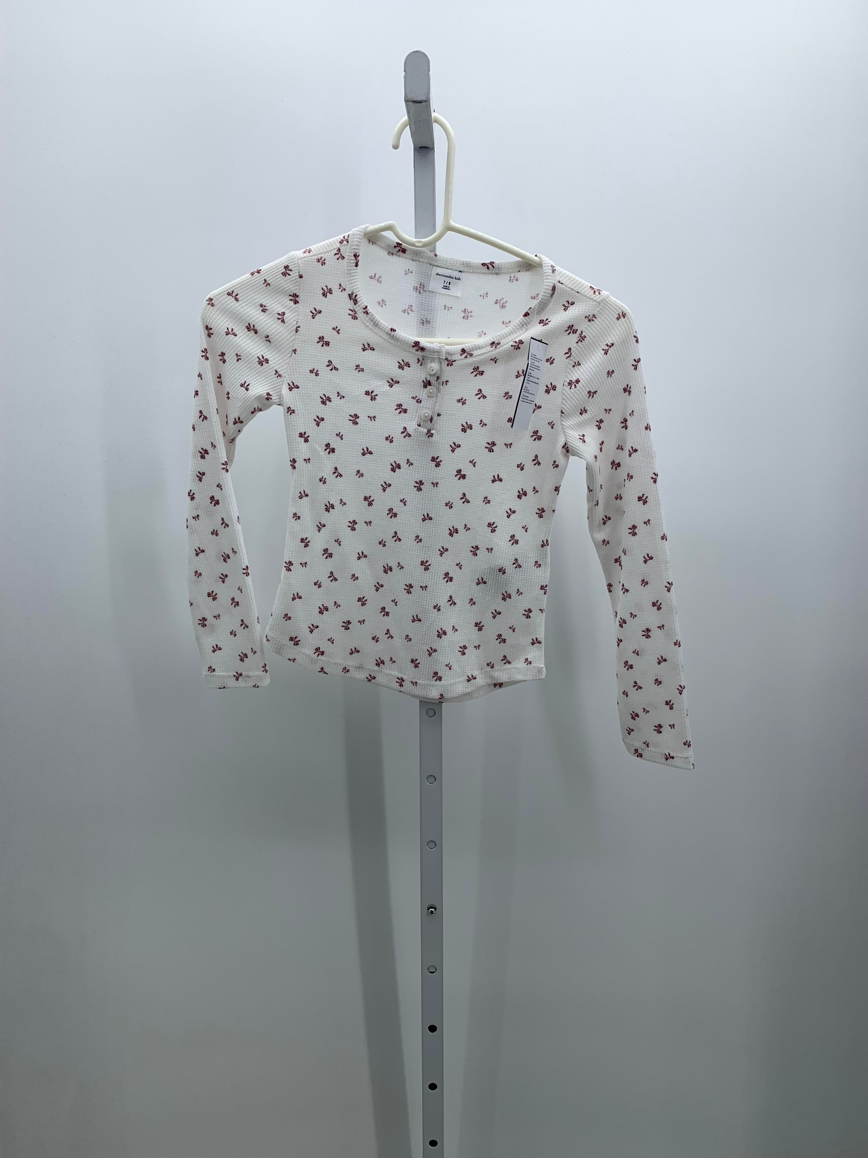 Abercrombie Kids Size 7-8 Girls Long Sleeve Shirt