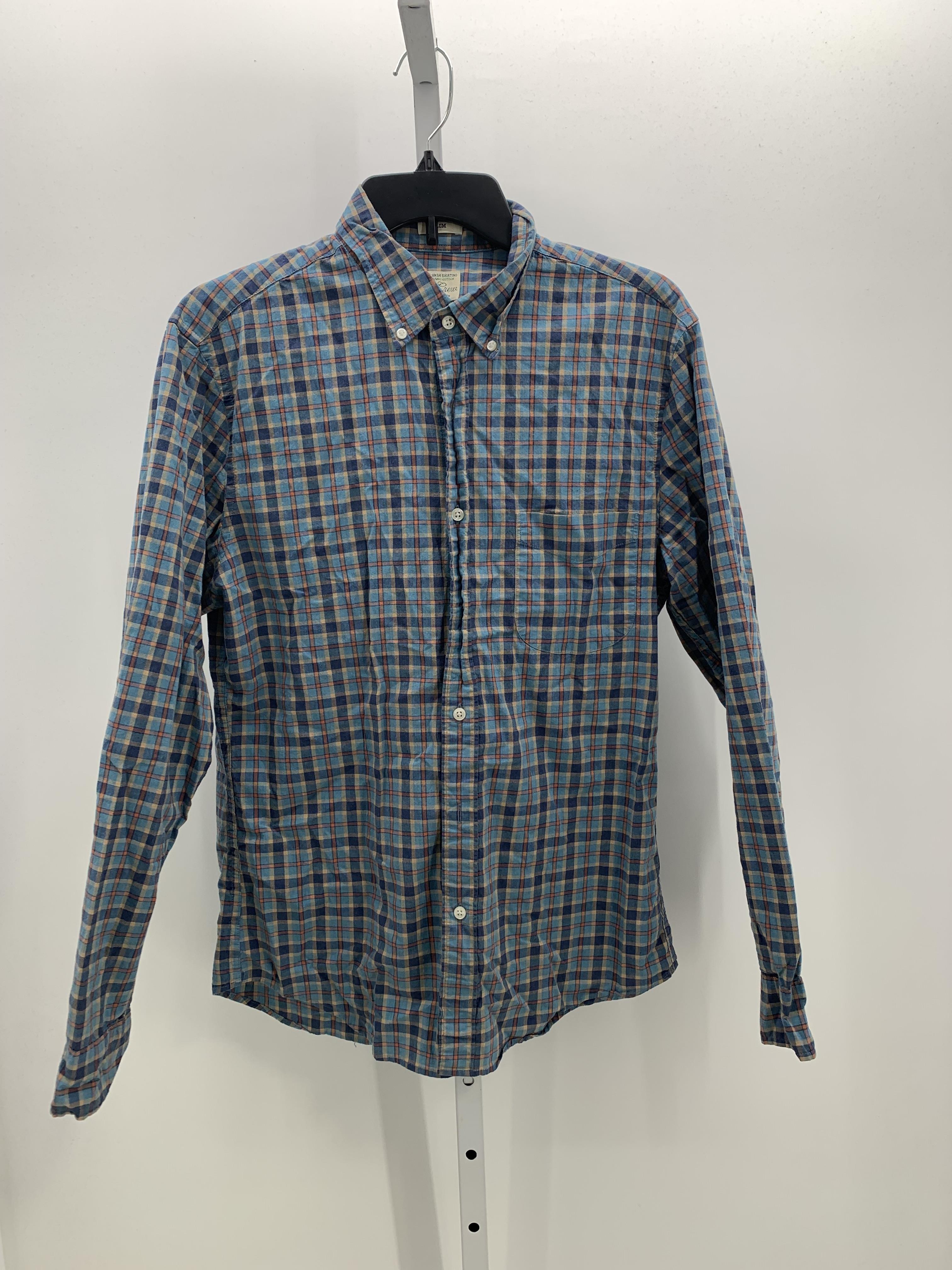 PLAID BTN DOWN