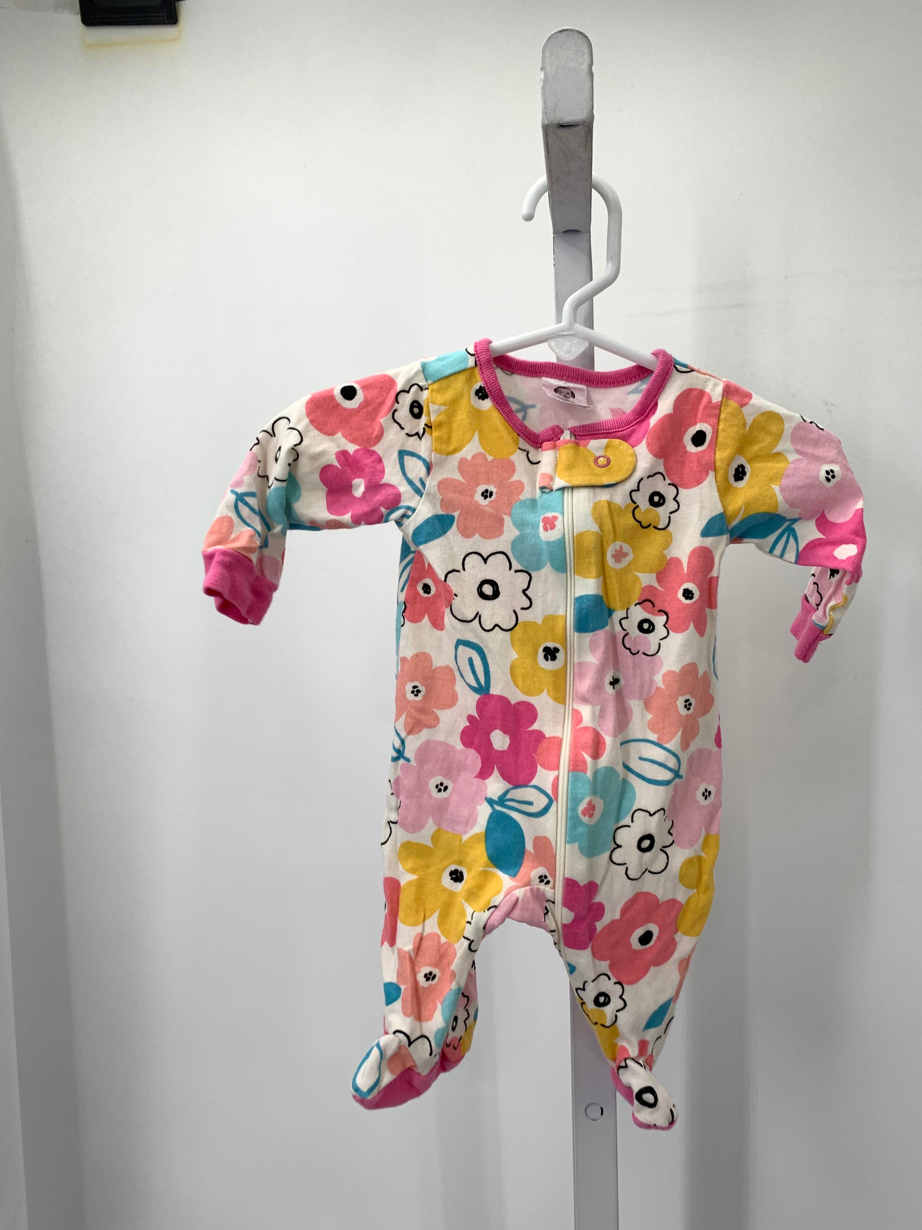 Gerber Size Newborn Girls Long Slv. Romper