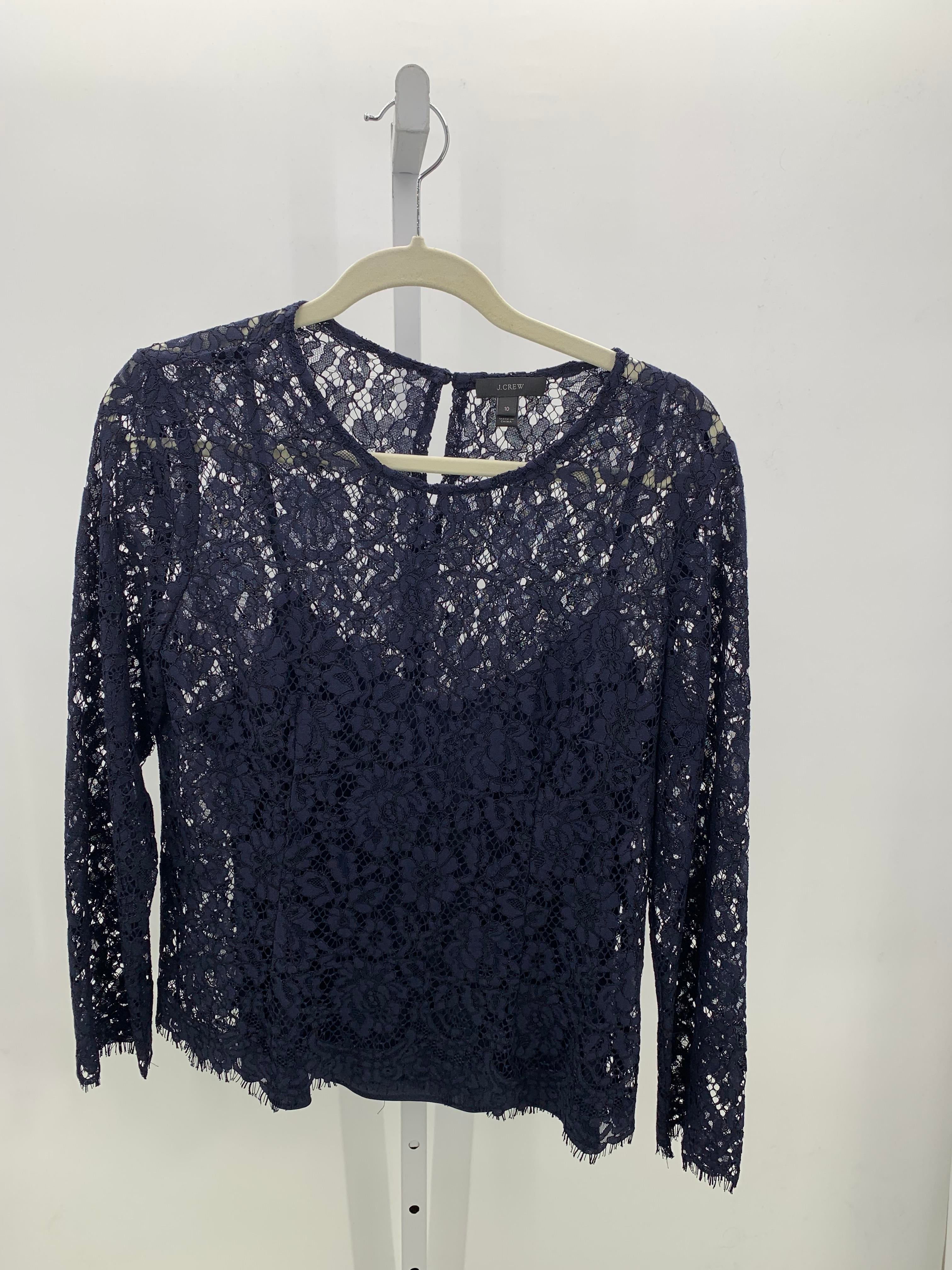 J. Crew Size 10 Misses Long Sleeve Shirt