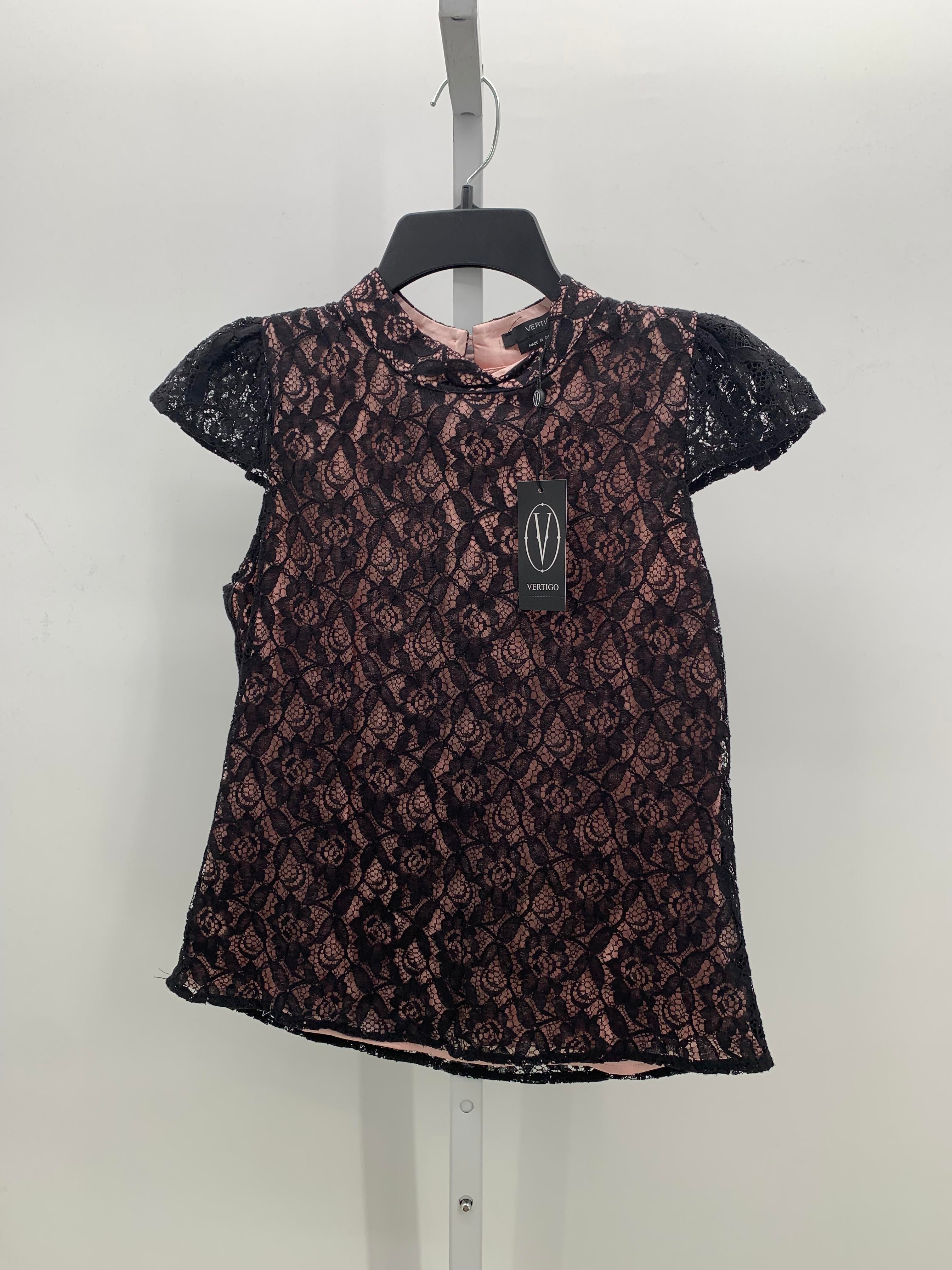 Vertigo Size X Small Misses Short Sleeve Shirt