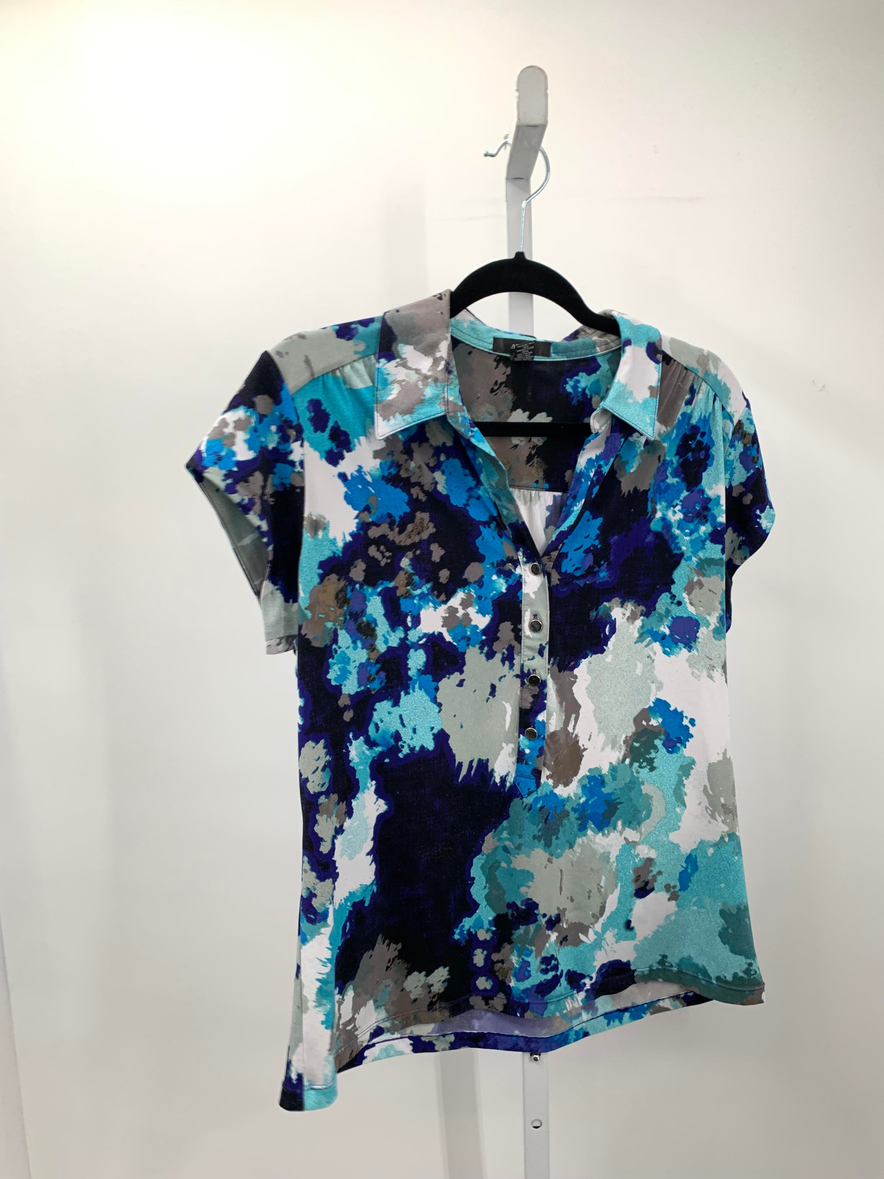 Alfani Size Extra Large Misses Short Sleeve Shirt