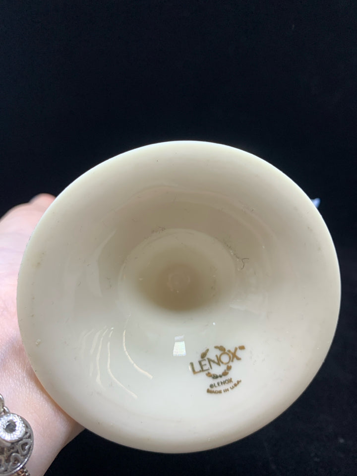 PORCELAIN LENOX TALL VASE.